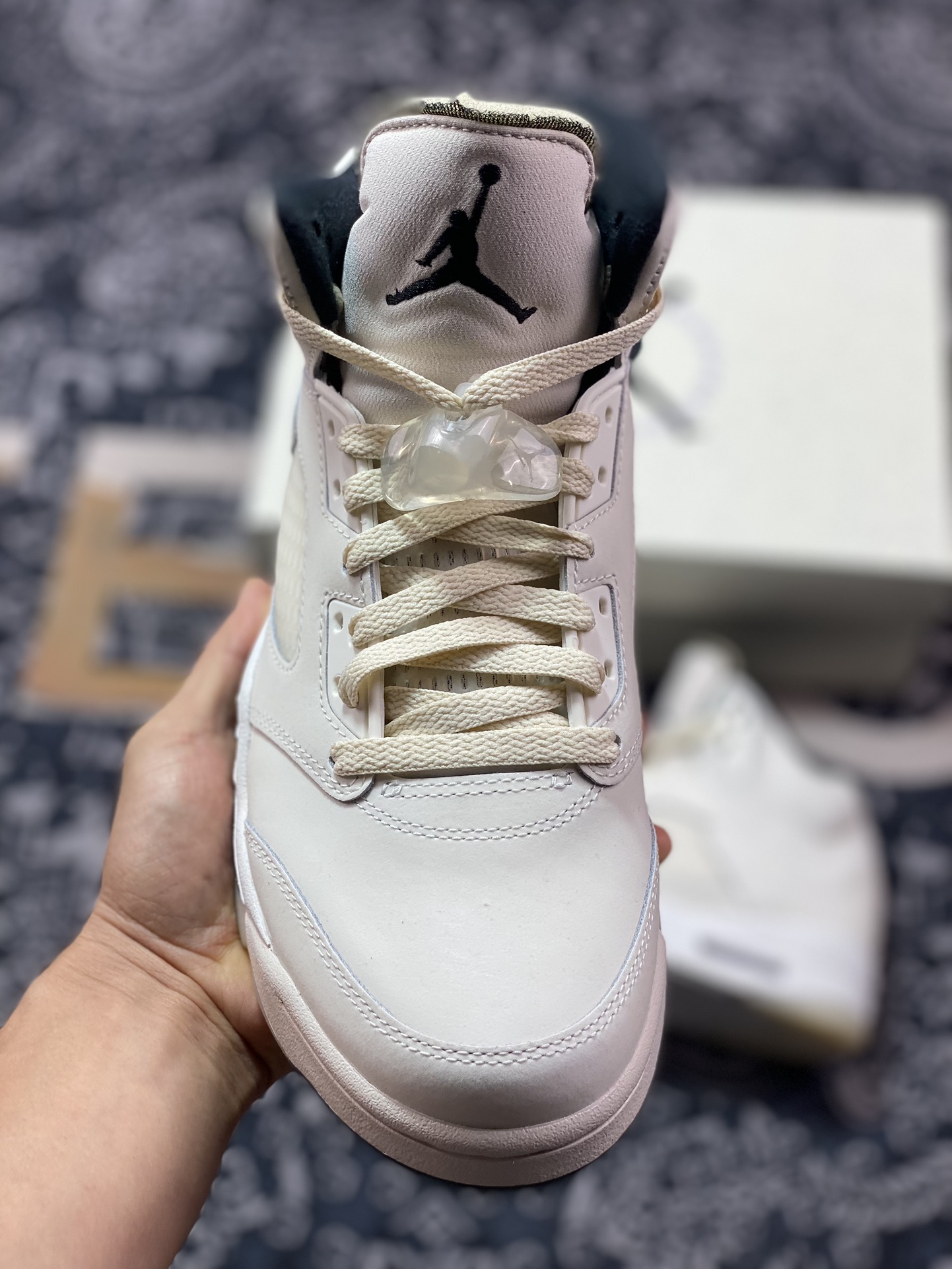 520  Y3 Batch Air Jordan 5 米白色 出货