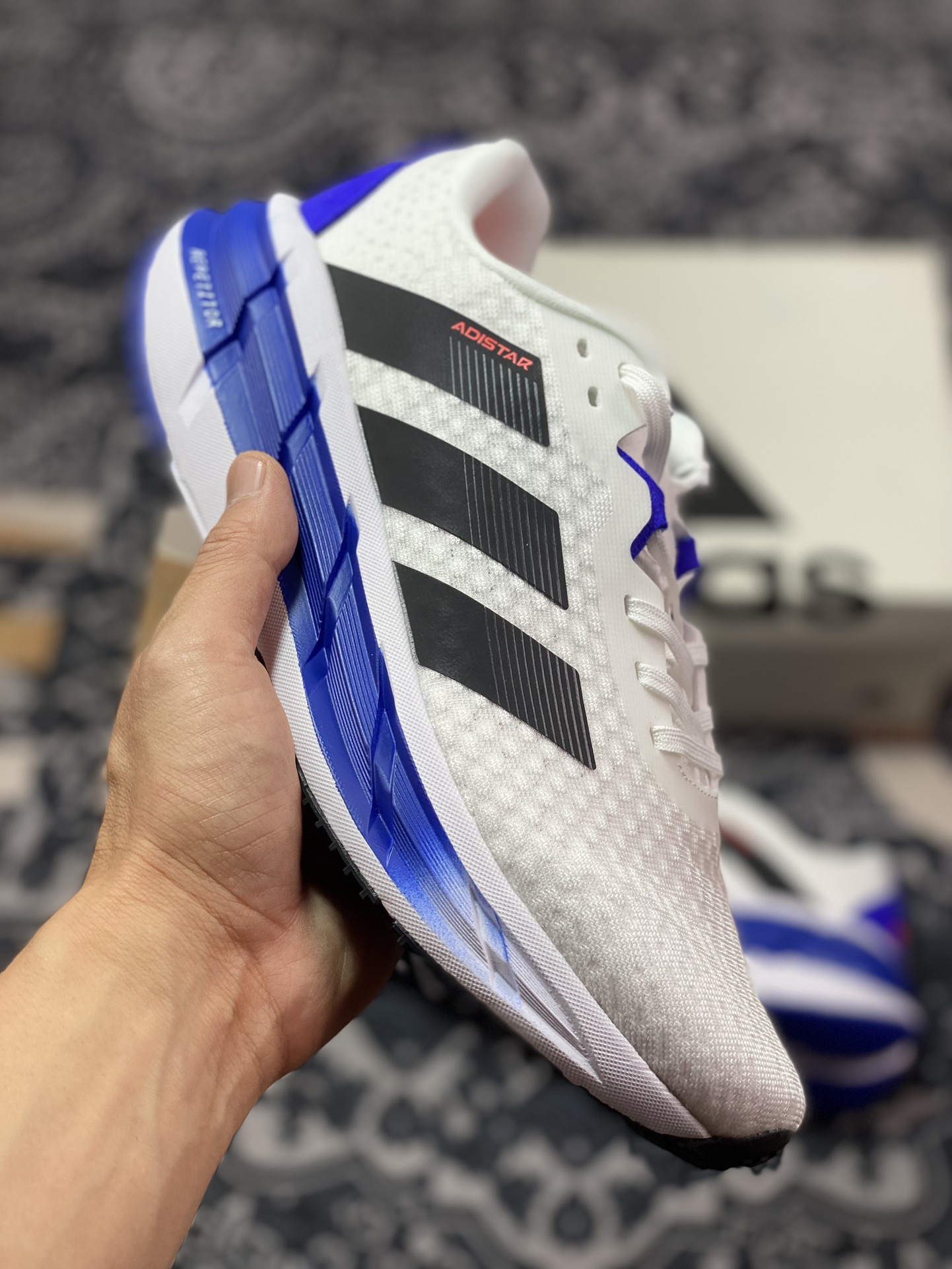 200 原厂级别 adidas Adistar 轻量跑鞋 ID6163