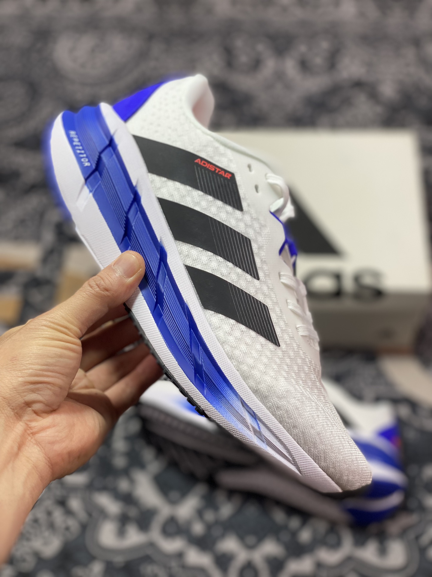 200 原厂级别 adidas Adistar 轻量跑鞋 ID6163