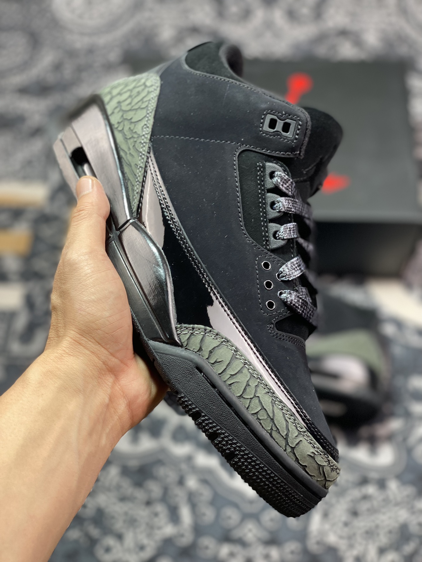 480  Air Jordan 3 Retro OG”Black Cat”迈克尔·乔丹AJ3代中帮复古休闲运动文化篮球鞋“黑猫珍藏版”CK9246-168