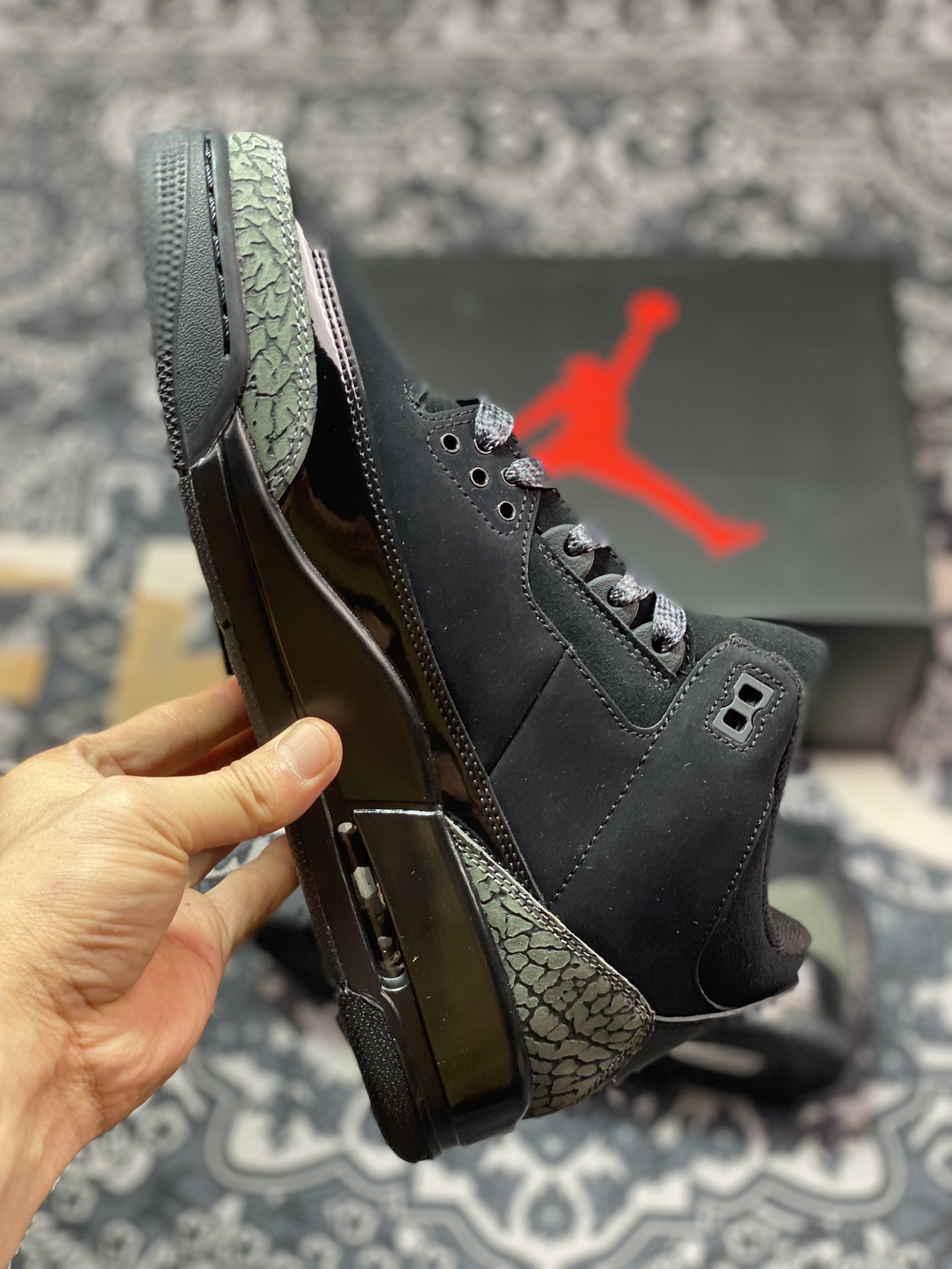 480  Air Jordan 3 Retro OG"Black Cat"迈克尔·乔丹AJ3代中帮复古休闲运动文化篮球鞋“黑猫珍藏版”CK9246-168