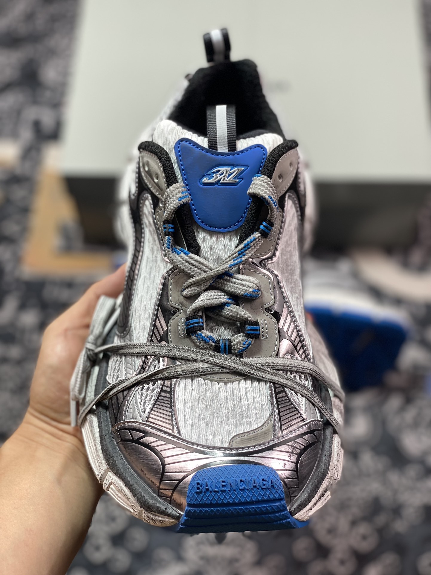 优选 Balenciaga 巴黎世家 3XL 做旧复古老爹鞋