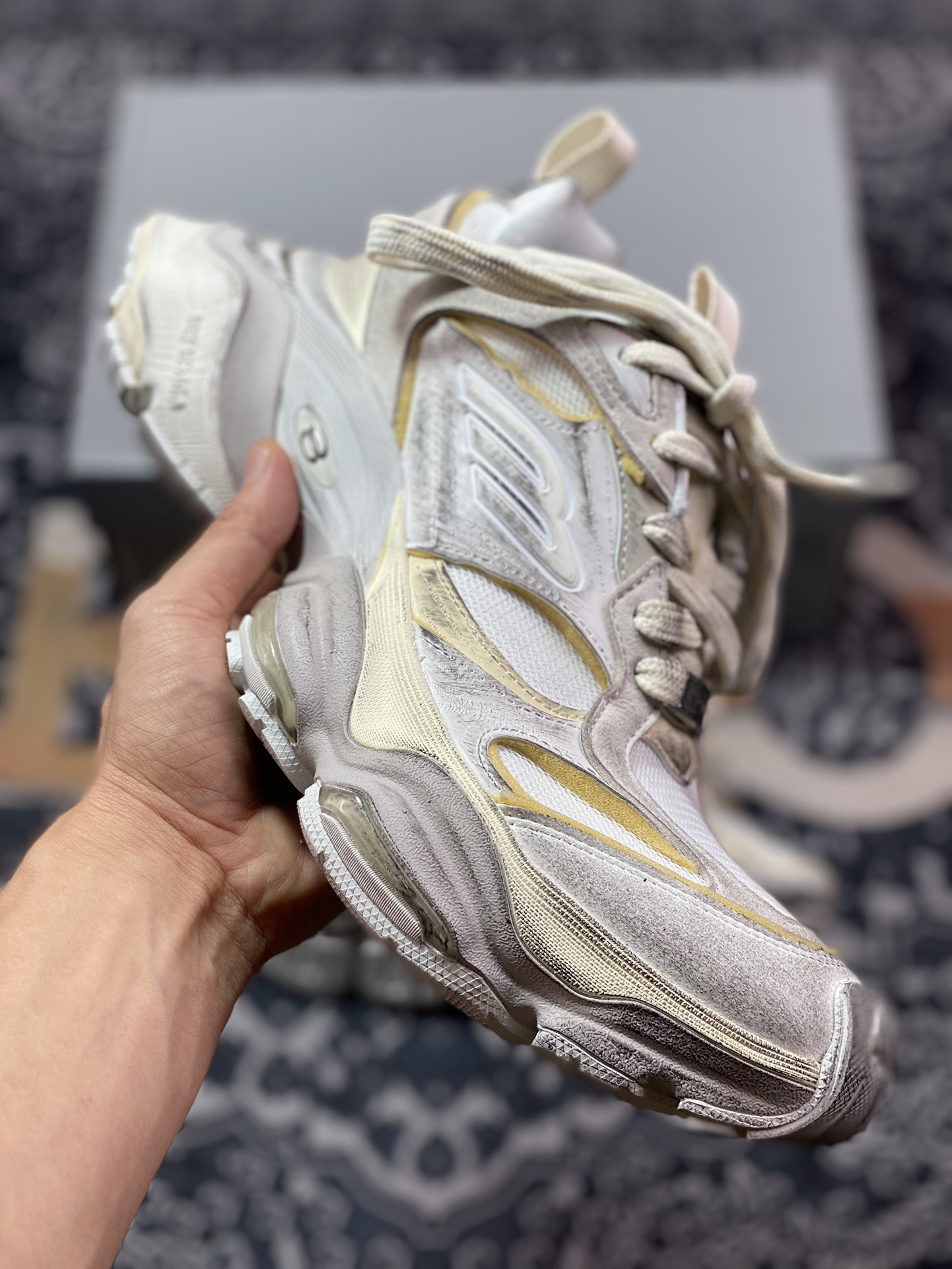 420 优选 原装级别 Balenciaga 巴黎世家 CARGO 圆头系带