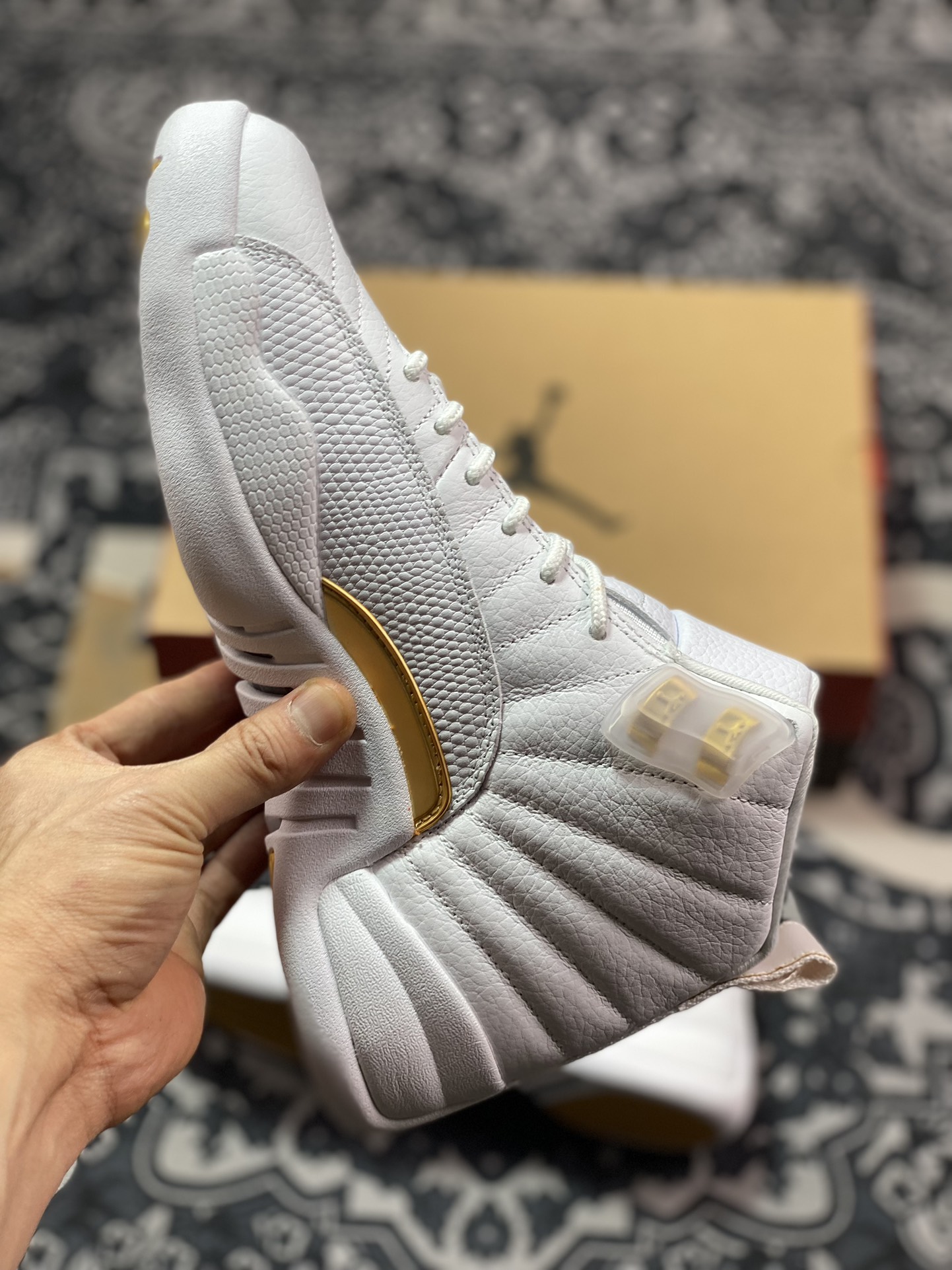 450 优选 原装级别 Air Jordan 12 Retro AJ12 乔12白金 FD9101-007