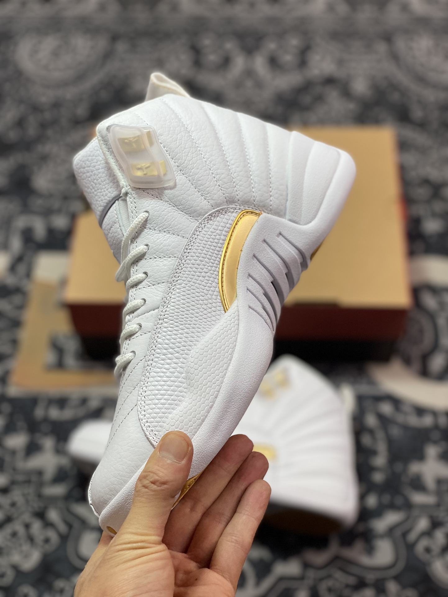 450 优选 原装级别 Air Jordan 12 Retro AJ12 乔12白金 FD9101-007