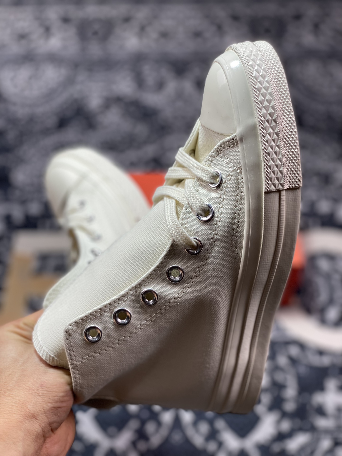 110  Converse Chuck 1970s 复刻改版 自然白 休闲帆布鞋 151230C 151227C 高帮