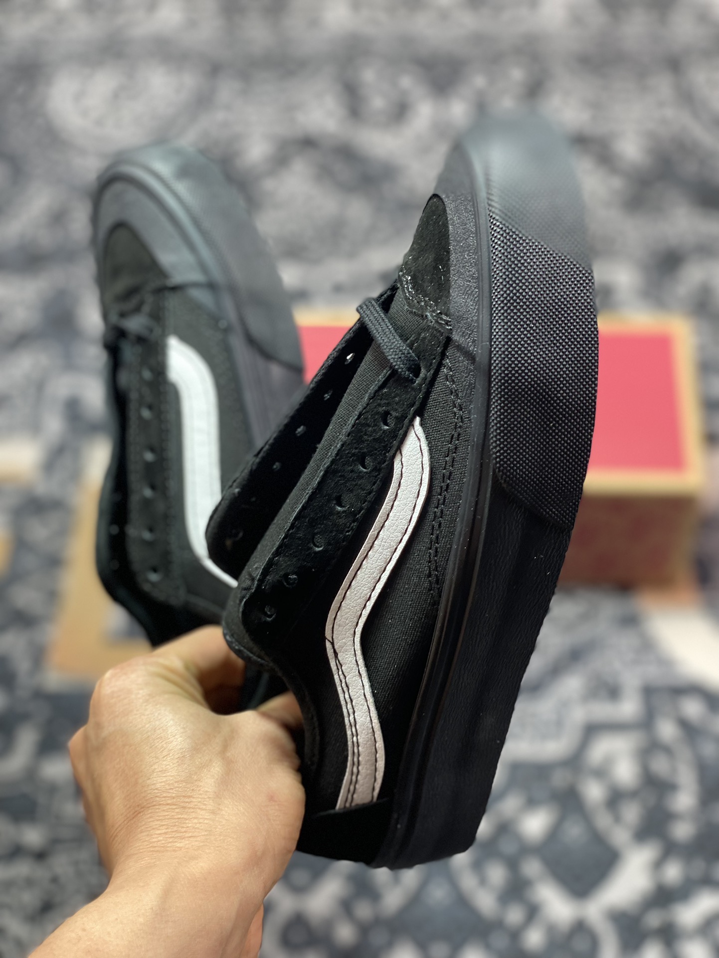 130 真标 Vans Style 36 SF All Black 杀人鲸 黑武士