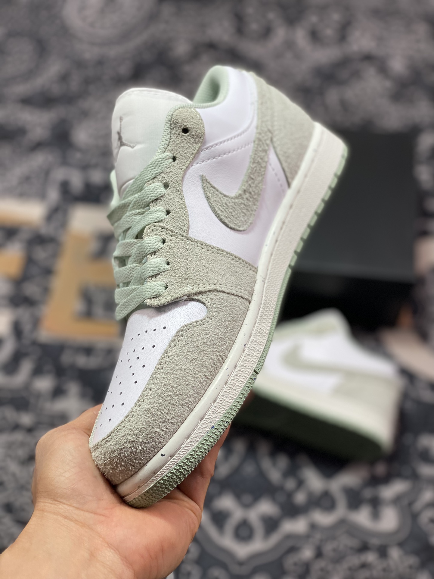 200 耐克Nike Air Jordan 1 Low SE”Seafoam”AJ1乔丹一代篮球鞋“海沫绿白”FN5214-131