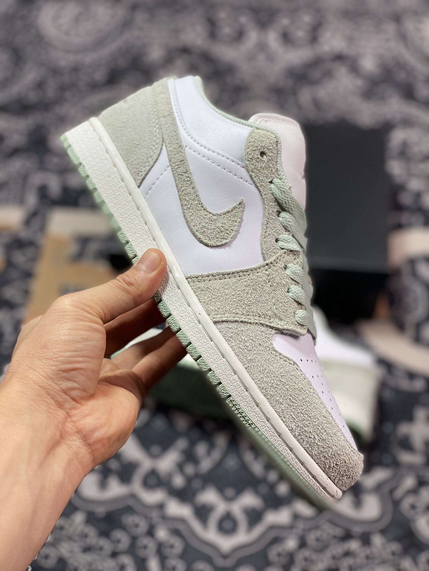 200 耐克Nike Air Jordan 1 Low SE”Seafoam”AJ1乔丹一代篮球鞋“海沫绿白”FN5214-131