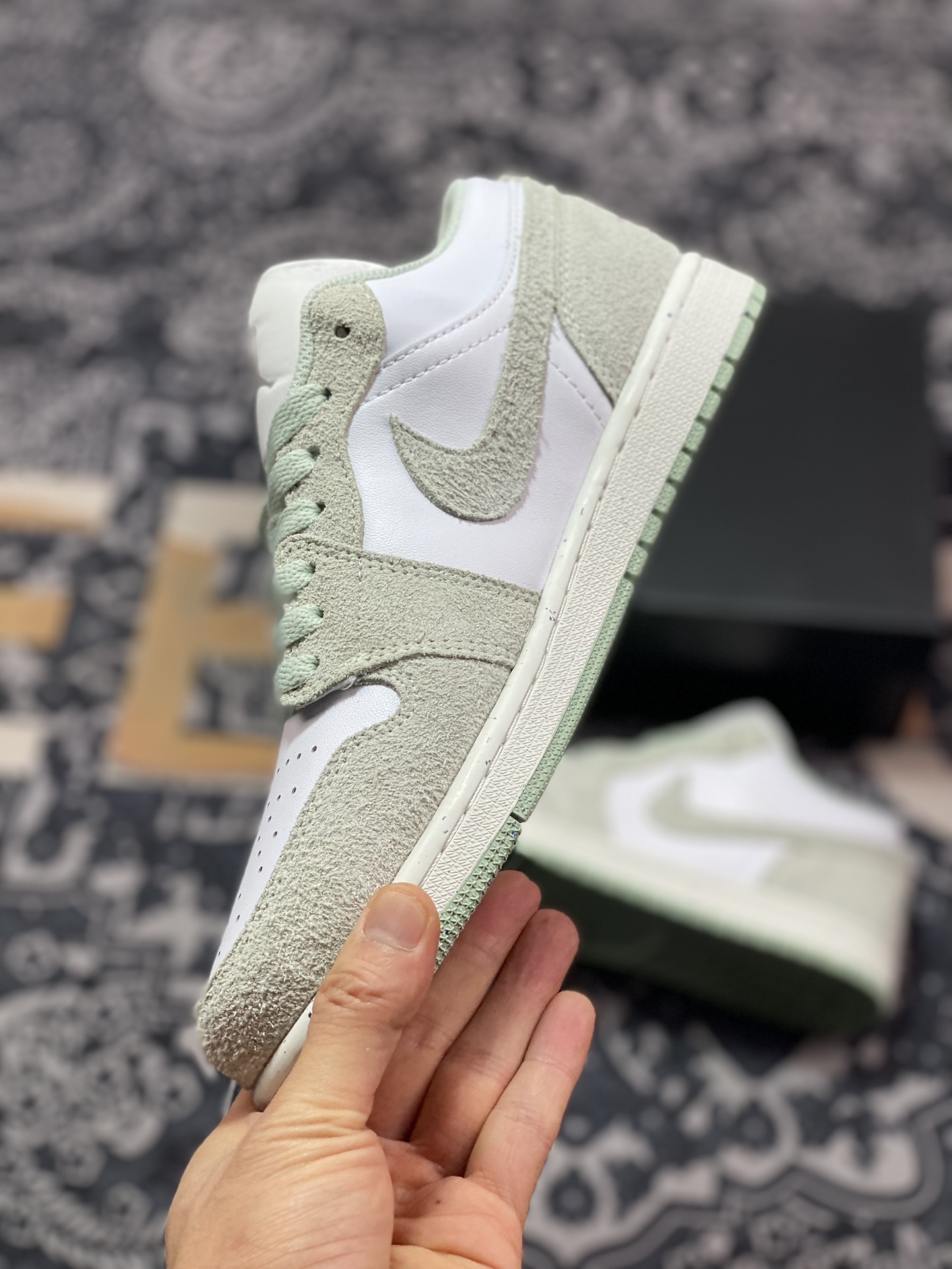 200 耐克Nike Air Jordan 1 Low SE”Seafoam”AJ1乔丹一代篮球鞋“海沫绿白”FN5214-131