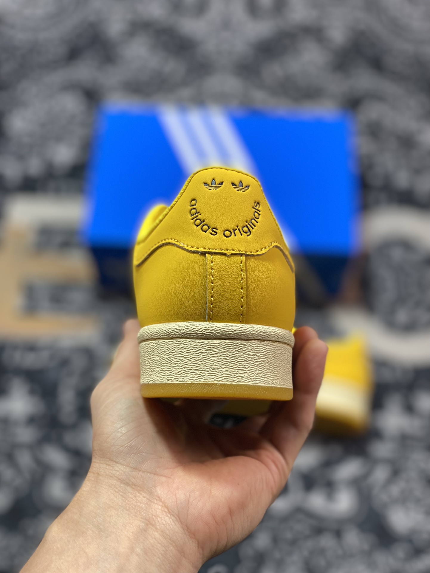 150 Adidas Originals Superstar”Bold Gold”经典板鞋“皮革黄白黑笑脸LOGO”GY2070