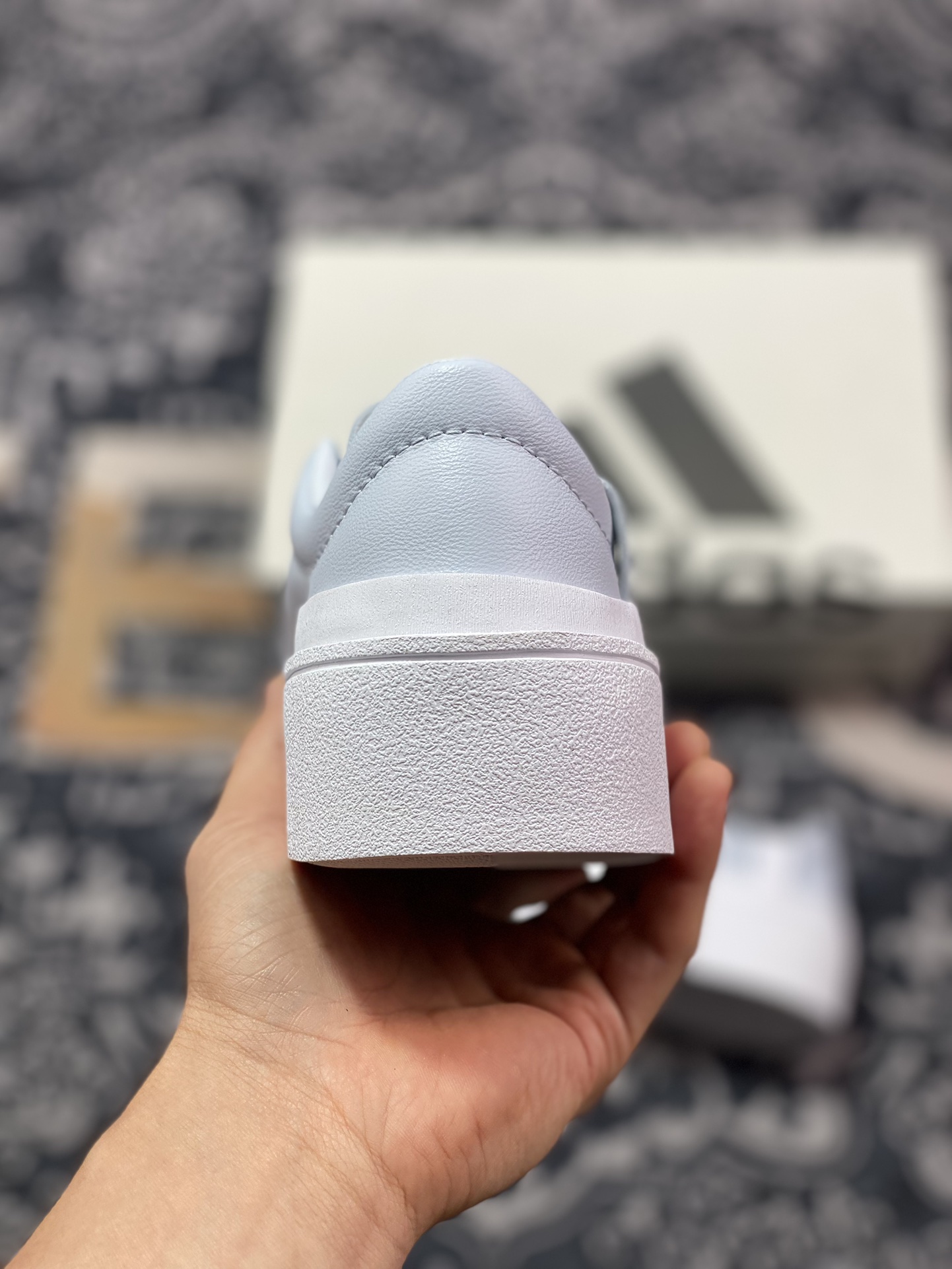 280 阿迪达斯Adidas Labcourt Low Lab球场系列经典板鞋“皮革浅蓝白”IF1710