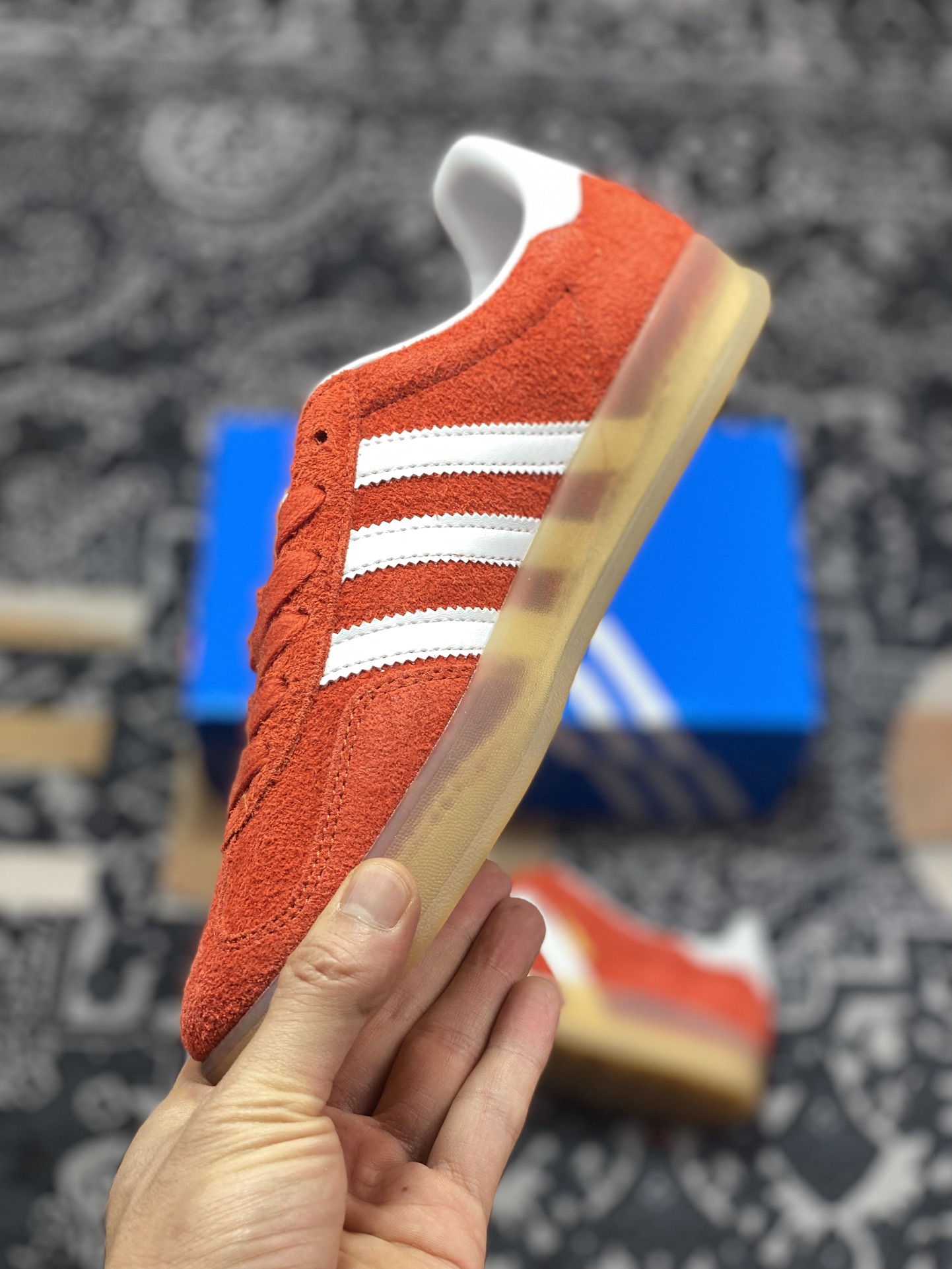 200 优选 原装级别 VT版 AD Original Gazelle Indoor Trainers 低帮板鞋 HQ8718