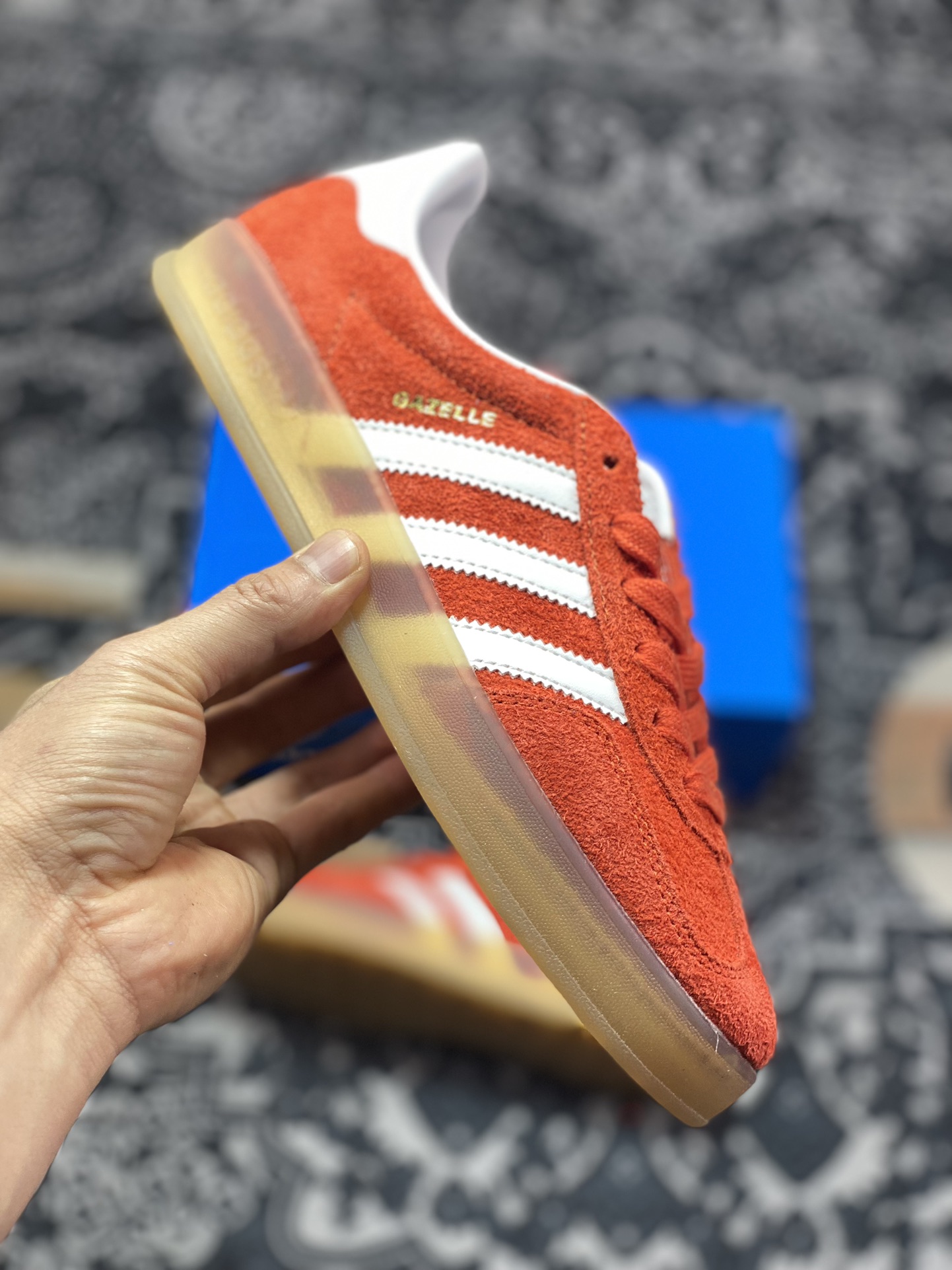 200 优选 原装级别 VT版 AD Original Gazelle Indoor Trainers 低帮板鞋 HQ8718