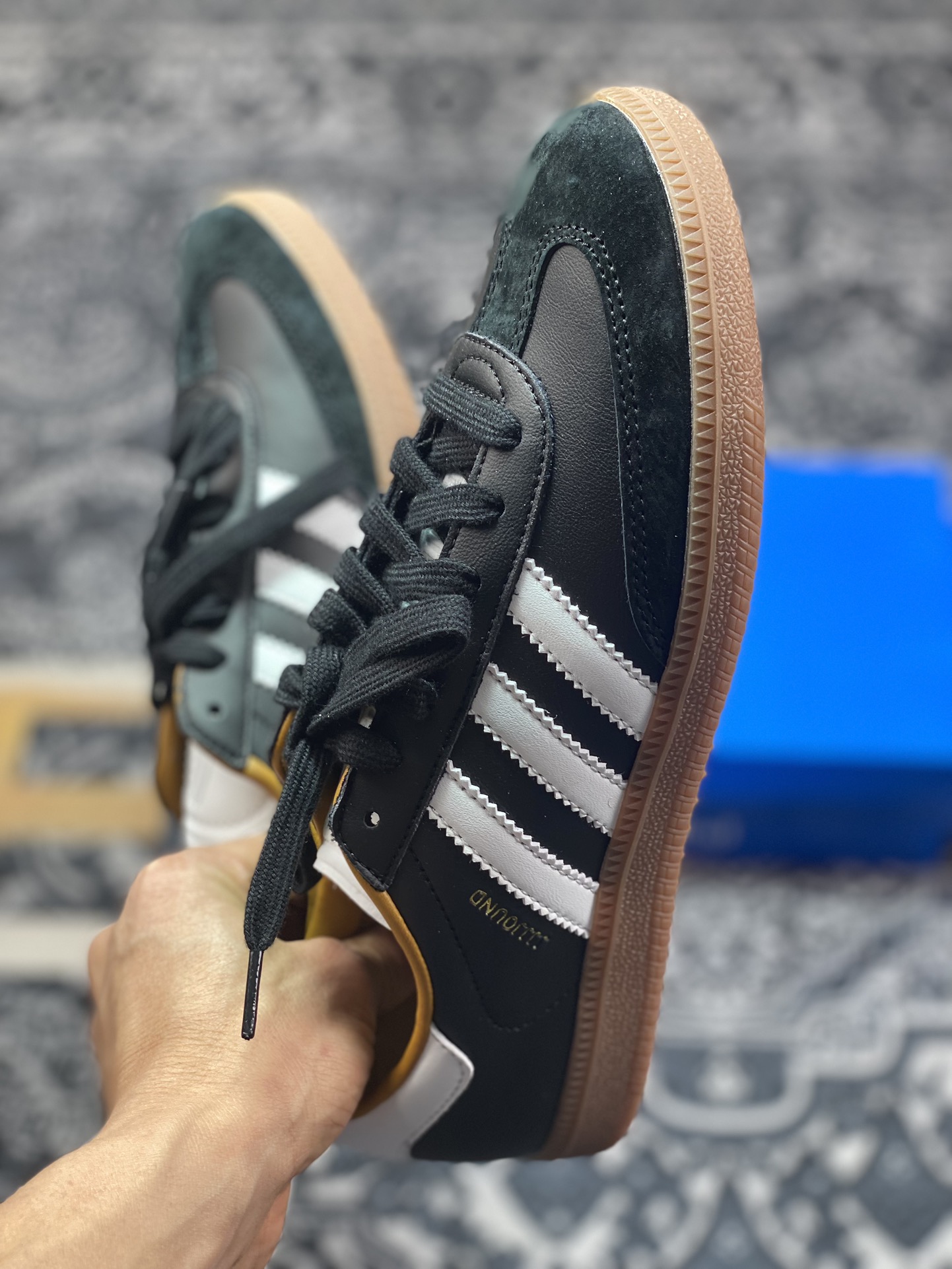 200 优选 原装级别 VT版 AD Original Gazelle Indoor Trainers 低帮板鞋 ID8707