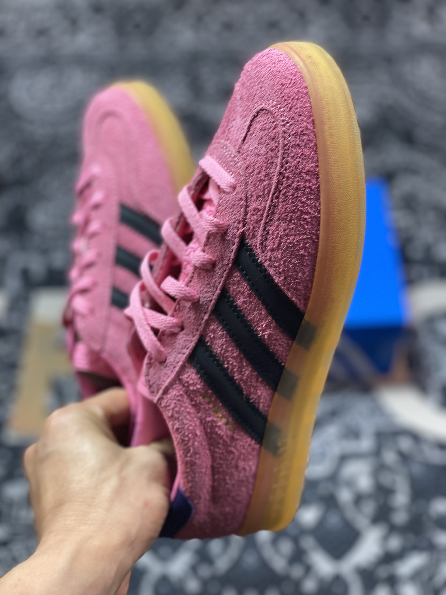 200 优选 原装级别 VT版 AD Original Gazelle Indoor Trainers 低帮板鞋 IE7002