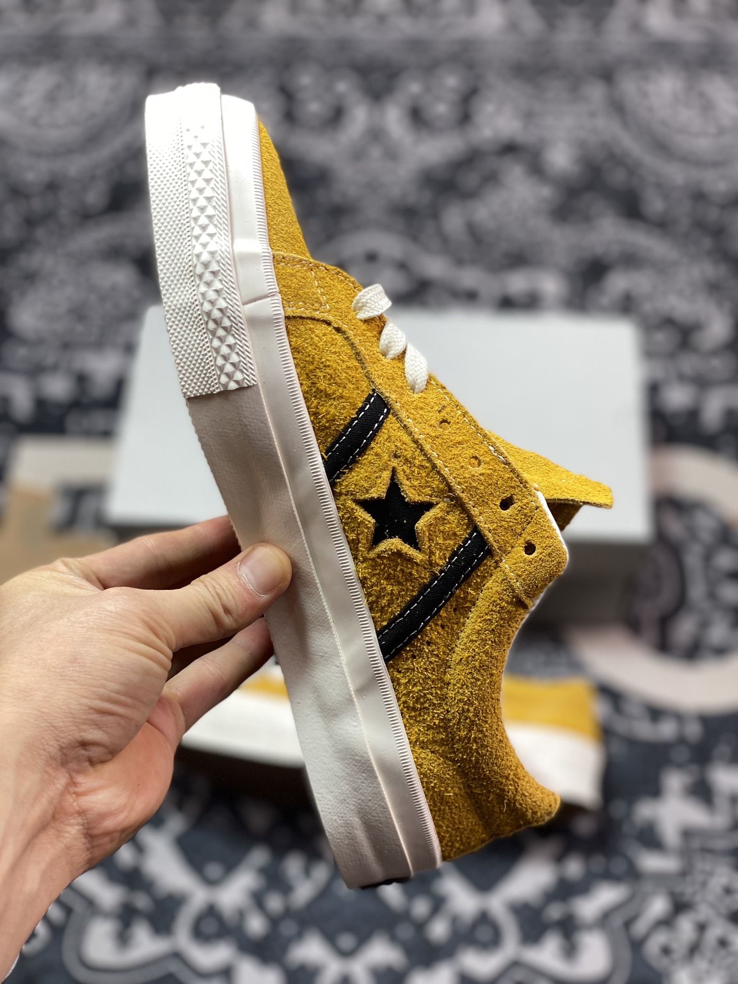 160 真标 Converse One Star Academy Pro 经典一星系列复古休闲板鞋 A06424C 灰色