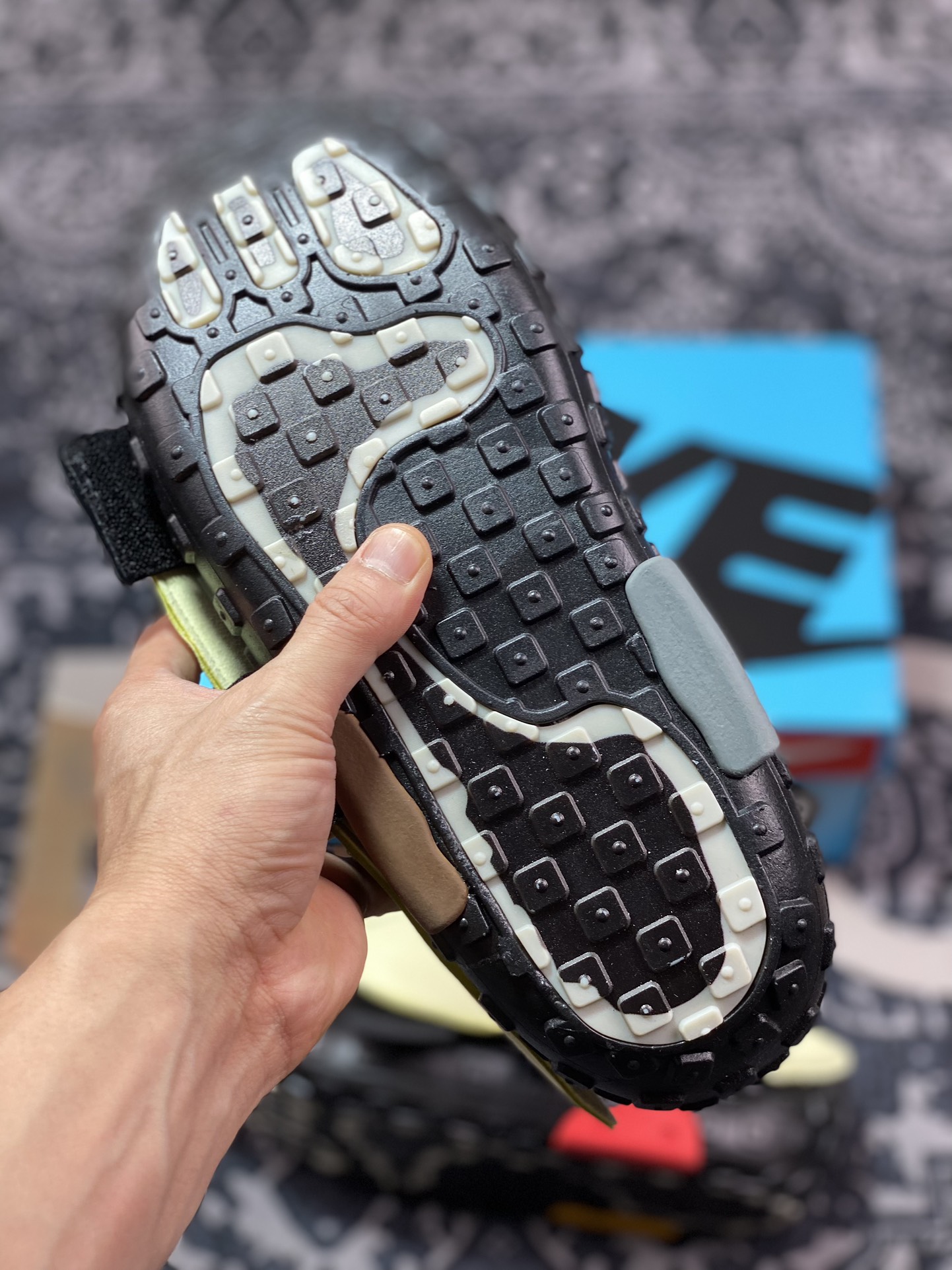 Cactus Plant Flea Market/CPFM x Nike Air Flea 2 Low”Faded Spruce”跳蚤2代增高厚底休闲运动慢跑鞋“联名黑云杉绿巨钩轮胎底” DV7164-300