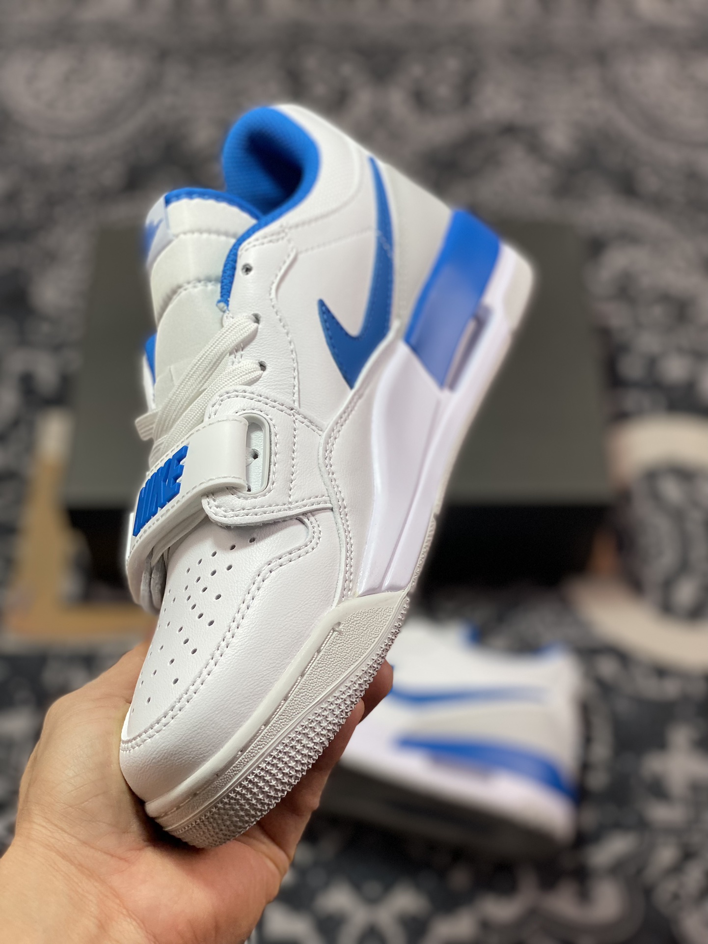 260 耐克Nike Air Jordan Legacy 312 Low”Military Blue”乔丹篮球鞋“元年白大学蓝”HJ3480-140