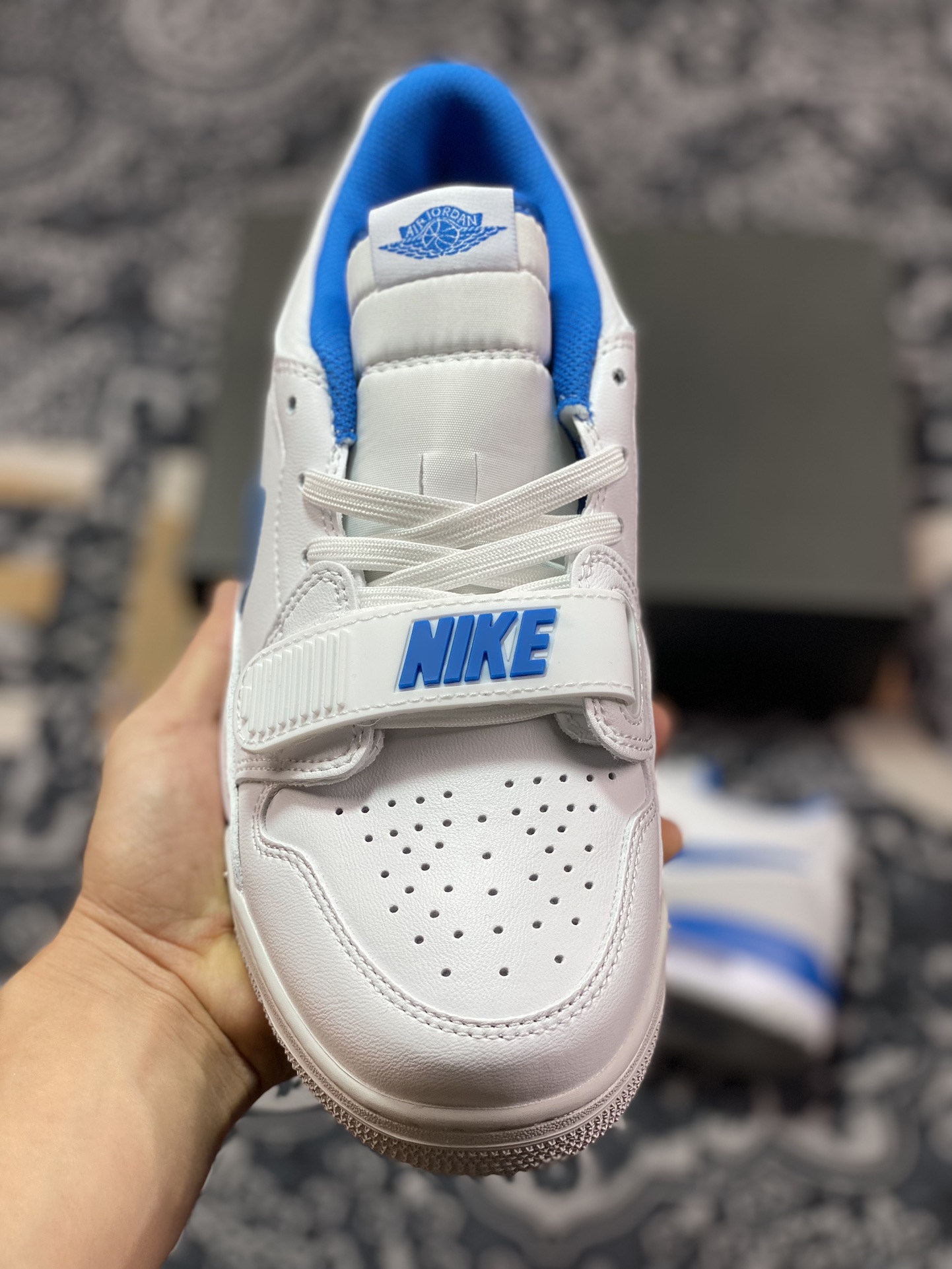 260 耐克Nike Air Jordan Legacy 312 Low”Military Blue”乔丹篮球鞋“元年白大学蓝”HJ3480-140