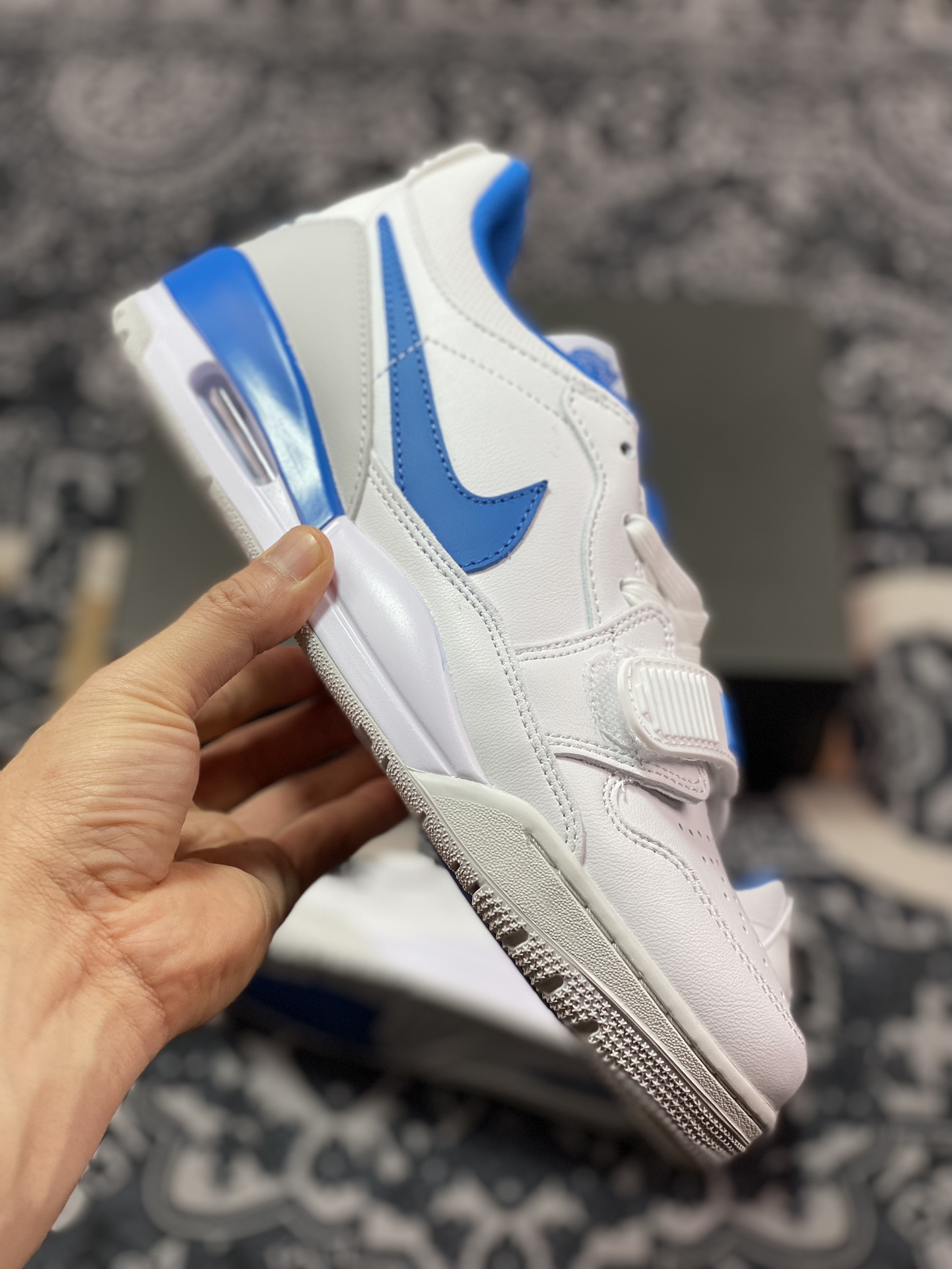 260 耐克Nike Air Jordan Legacy 312 Low”Military Blue”乔丹篮球鞋“元年白大学蓝”HJ3480-140