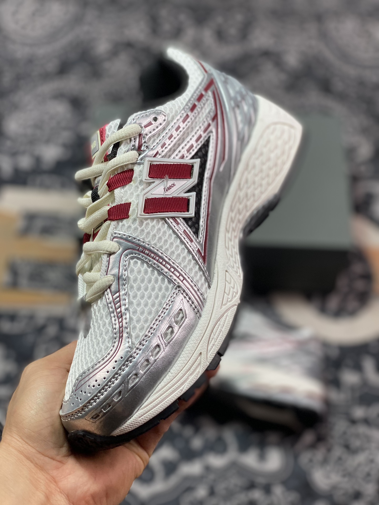 220 原厂级别 New Balance M1906REA 灰红 NB新百伦系列复古老爹风休闲运动慢跑鞋