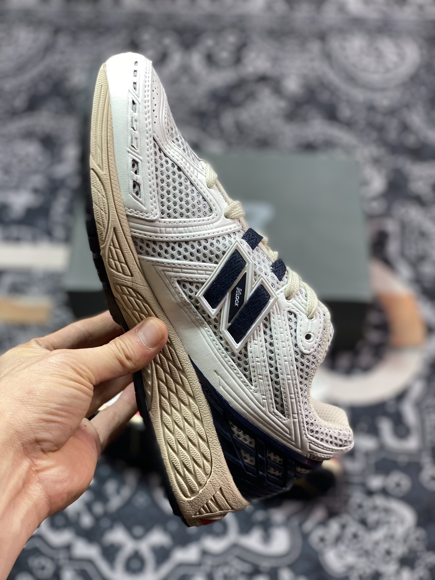 220 原厂级别 New Balance M1906RR 白黑红 NB新百伦老爹风休闲运动慢跑鞋