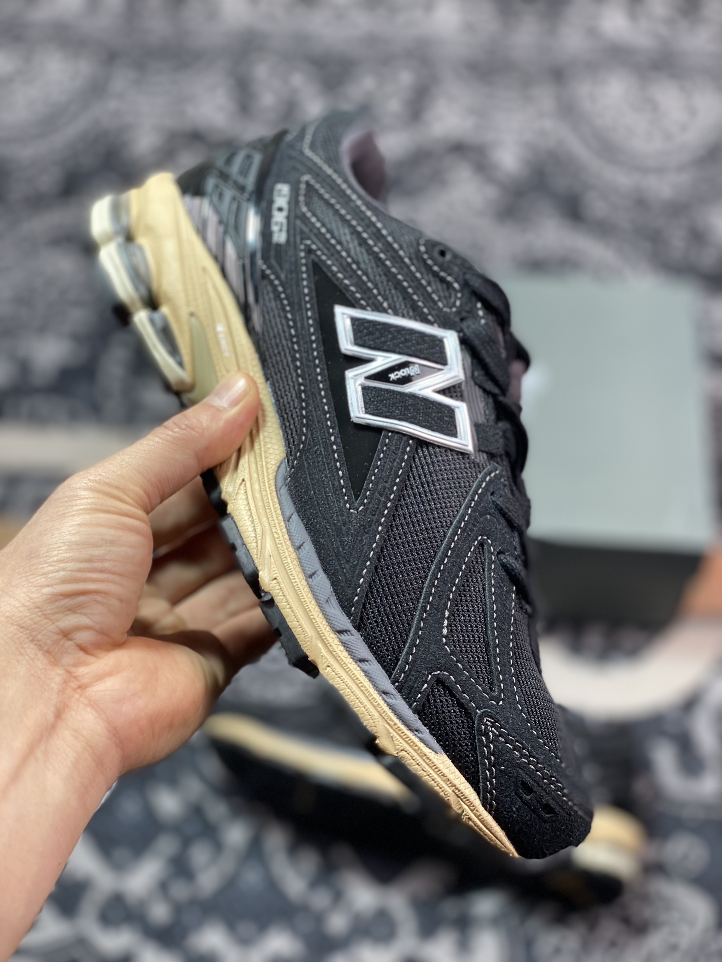 220 原厂级别 New Balance M1906RK 黑银灰黄底 NB新百伦系列慢跑鞋