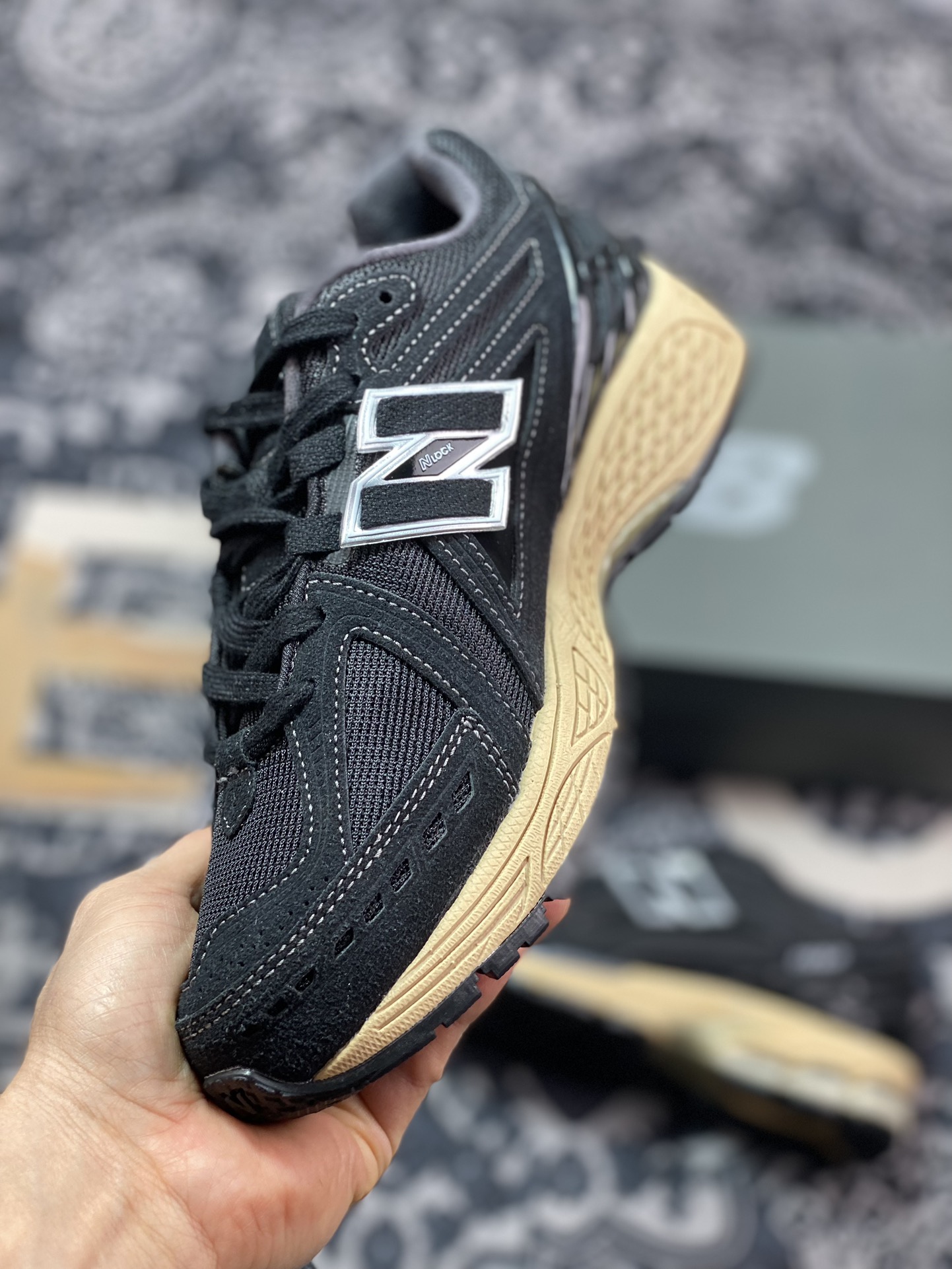 220 原厂级别 New Balance M1906RK 黑银灰黄底 NB新百伦系列慢跑鞋