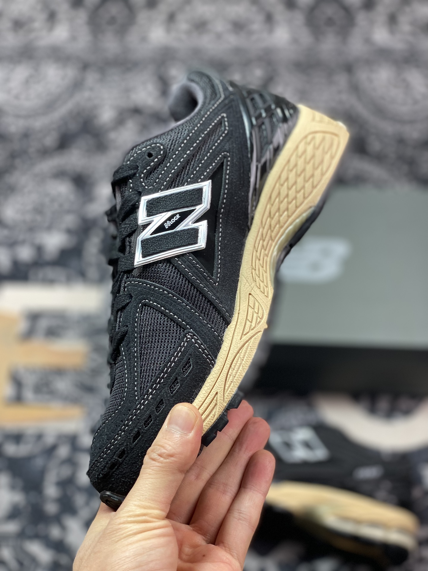 220 原厂级别 New Balance M1906RK 黑银灰黄底 NB新百伦系列慢跑鞋