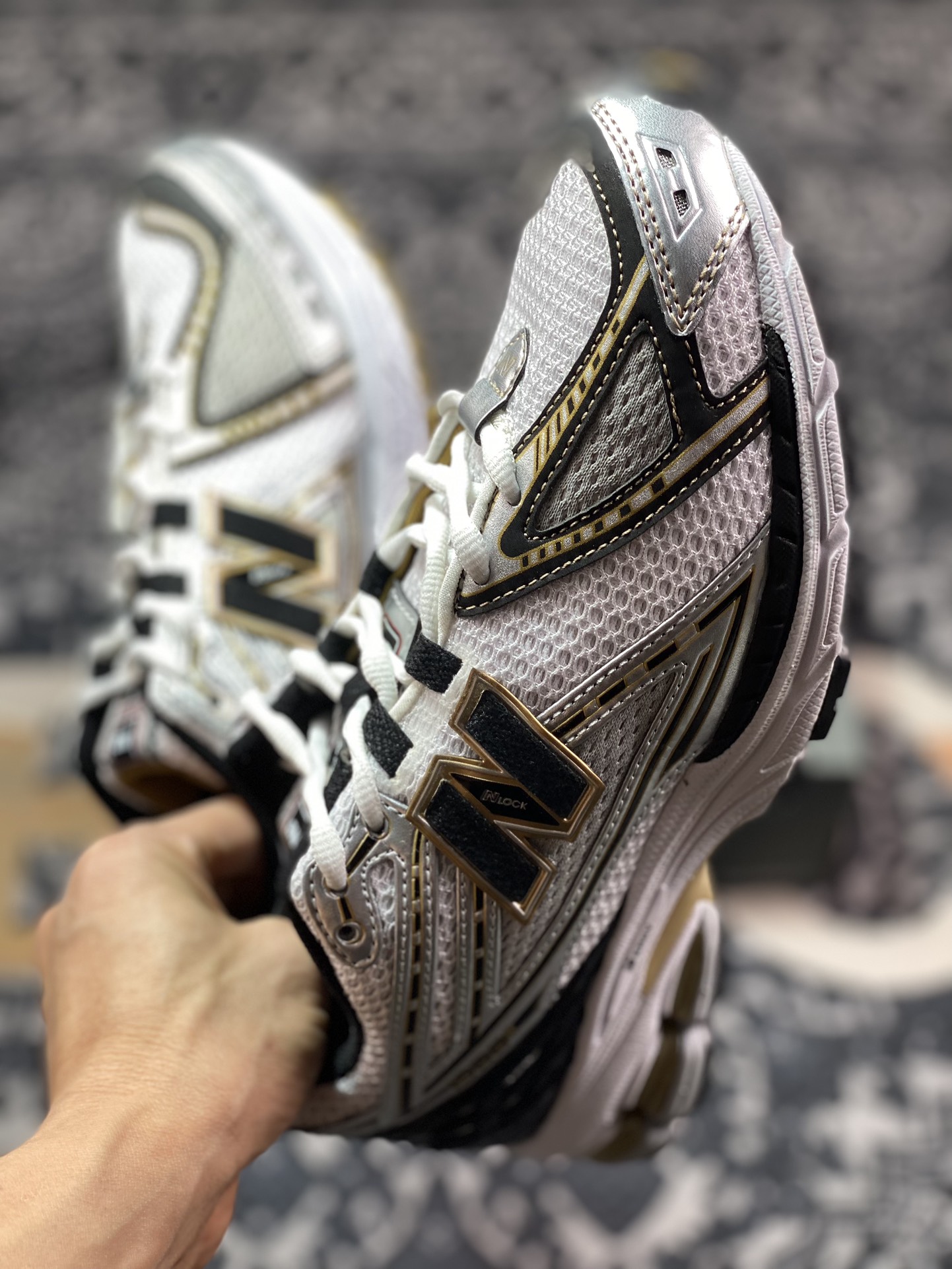 220 原厂级别 New Balance M1906RA 白银黑金 NB新百伦系列复古老爹风休闲运动慢跑鞋