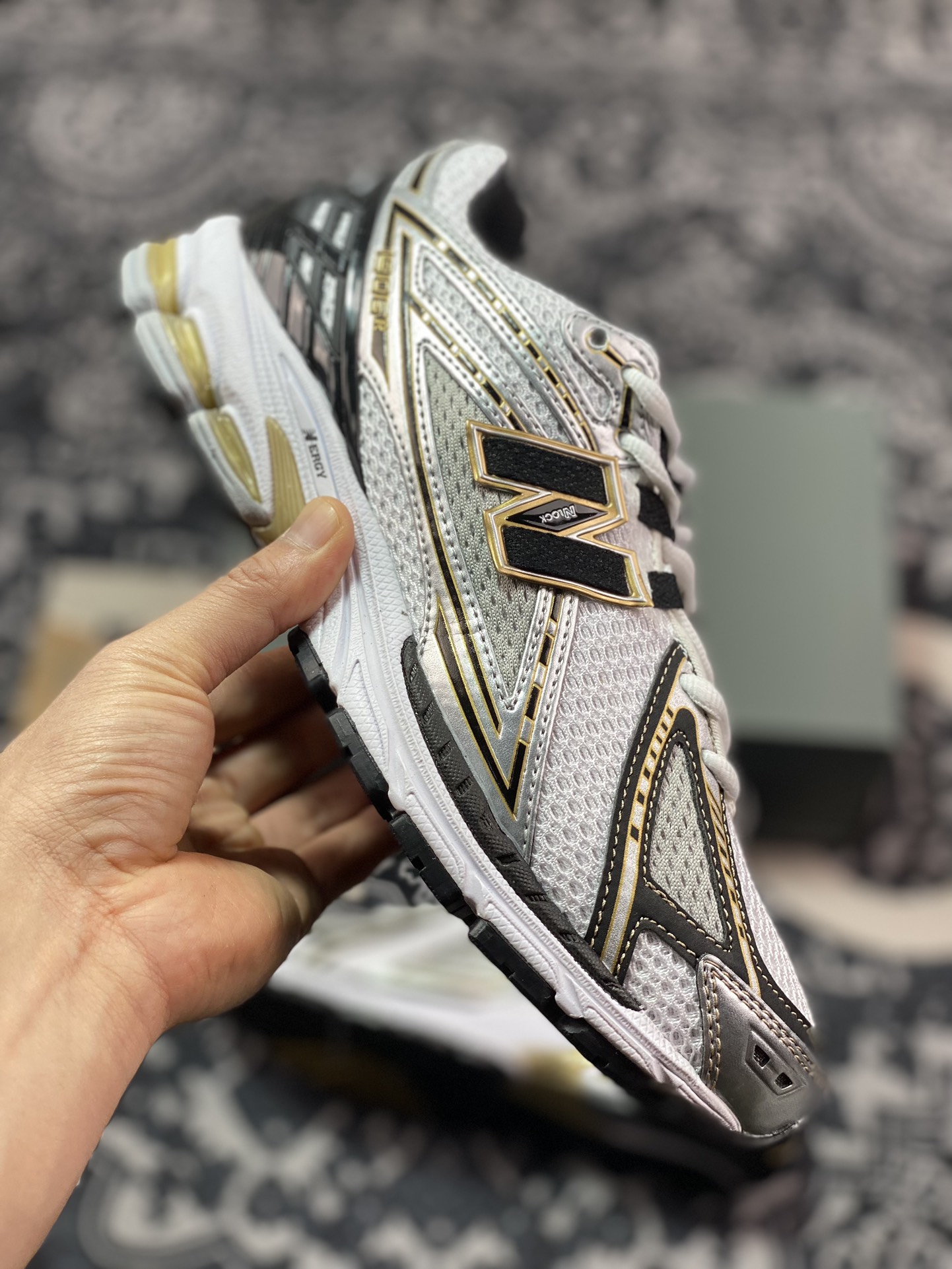 220 原厂级别 New Balance M1906RA 白银黑金 NB新百伦系列复古老爹风休闲运动慢跑鞋