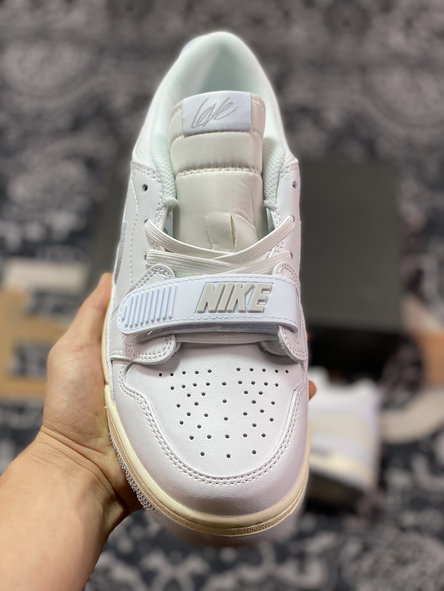 260 耐克Nike Air Jordan Legacy 312 Low”Love”乔丹篮球鞋“白灰烟灰”HJ3483-101