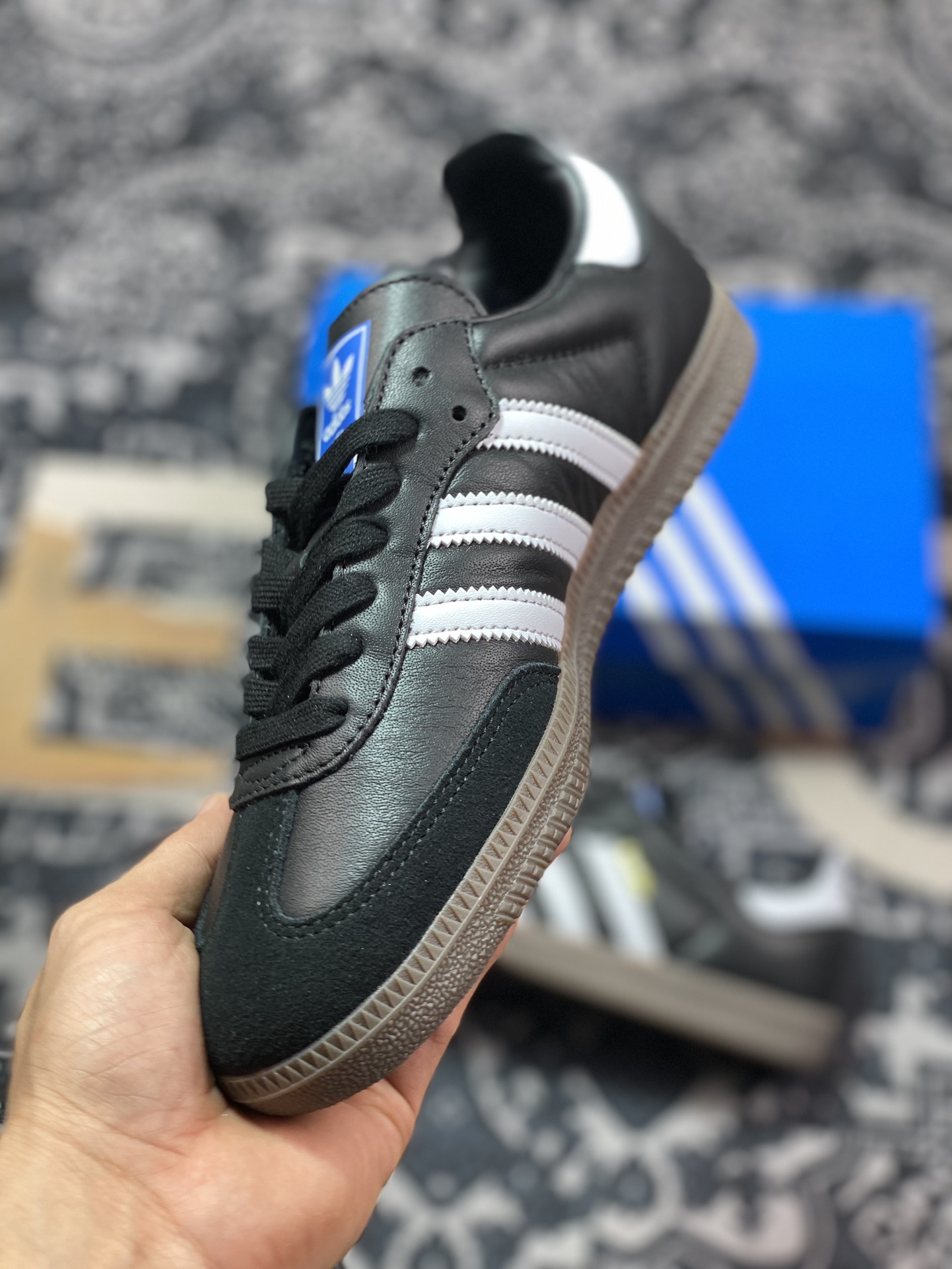 240 优选 原装级别 Adidas Originals Samba Vegan桑巴德训鞋  B75807