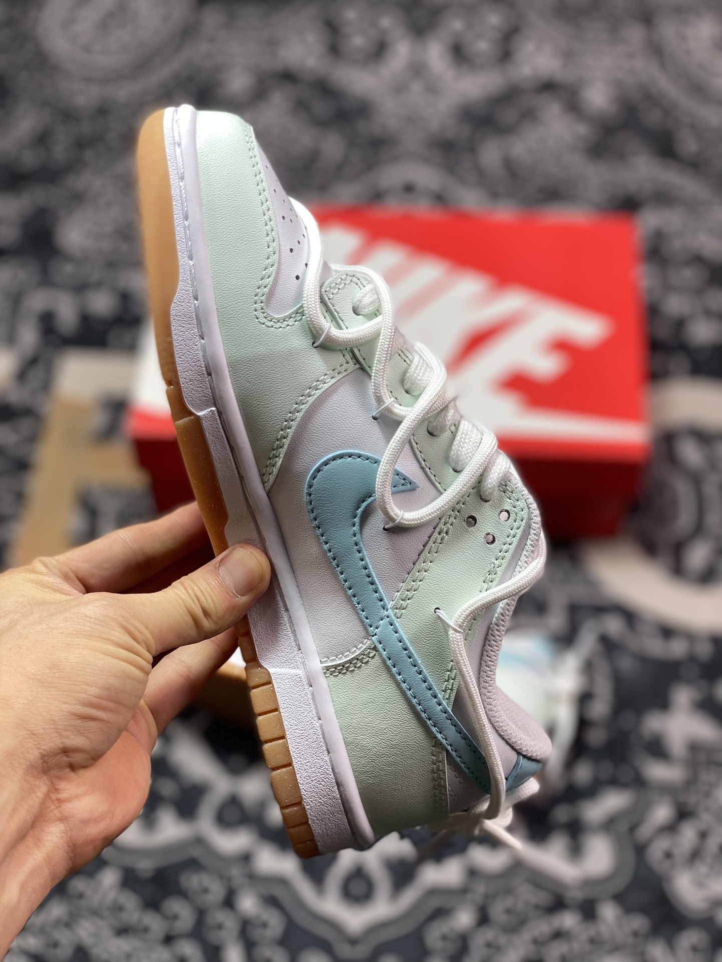 260 原装级别 Nike Dunk Low 气泡海盐 白蓝 FD9922-151