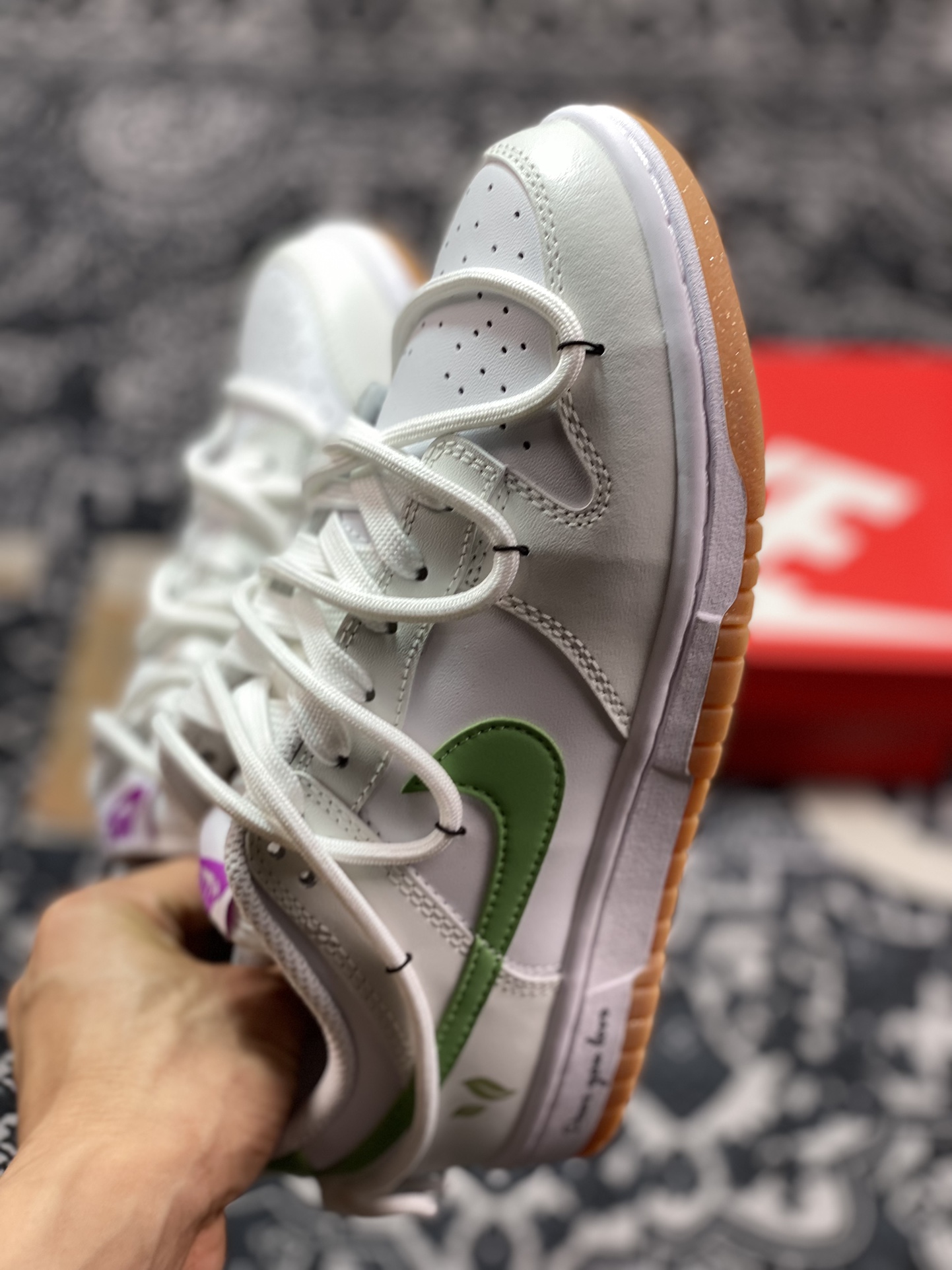 Nike SB Dunk Low ”Lime Soda” dunk shoes ”White Mint Green Lime Soda Tie” FD9922-151