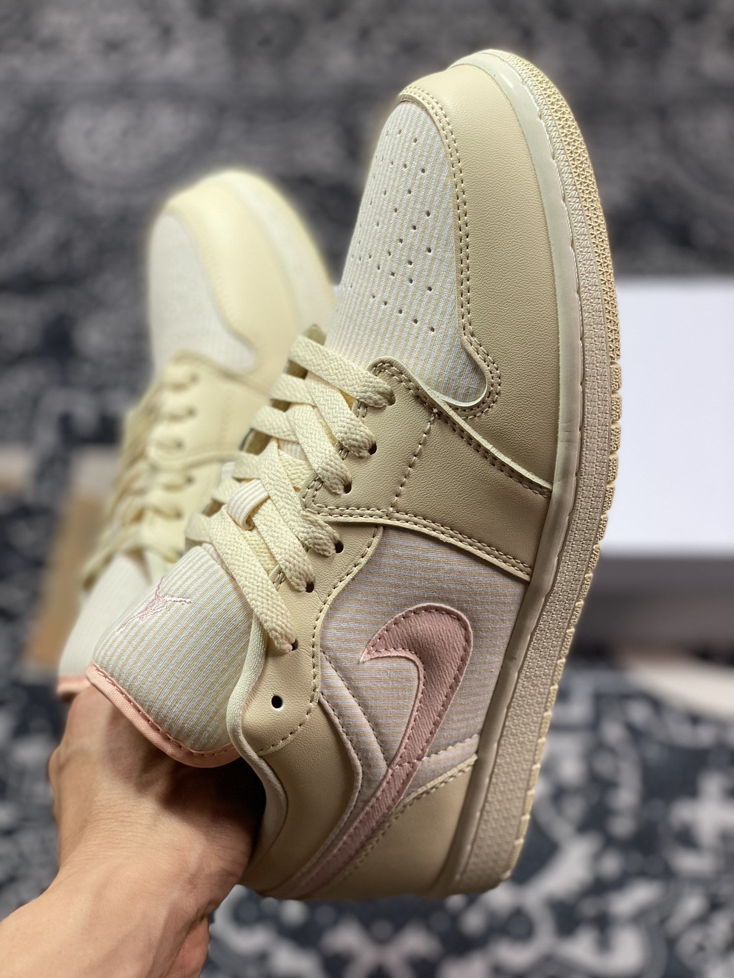Original Air Jordan 1 Low Beige FQ1925-100