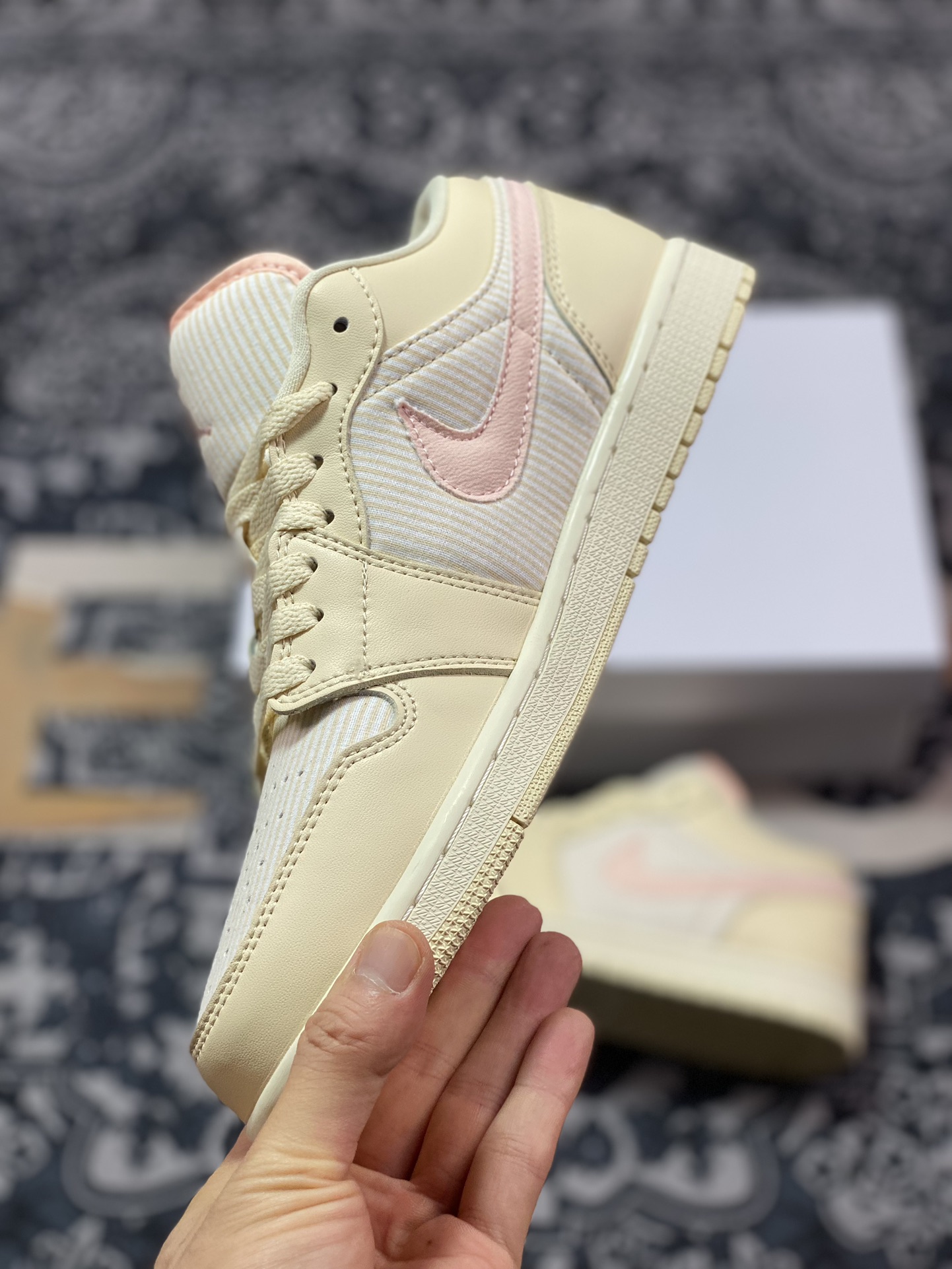 Original Air Jordan 1 Low Beige FQ1925-100