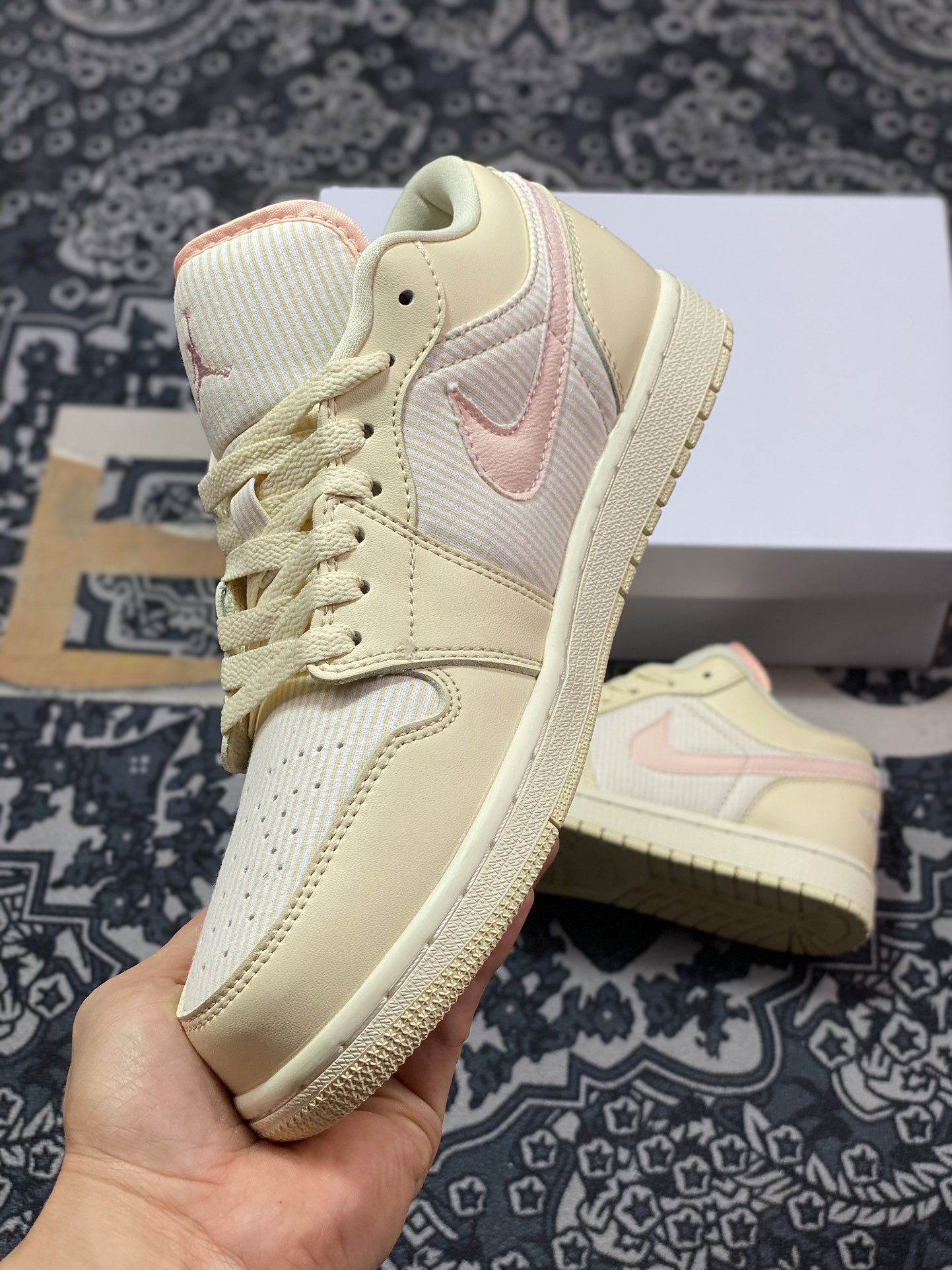 Original Air Jordan 1 Low Beige FQ1925-100