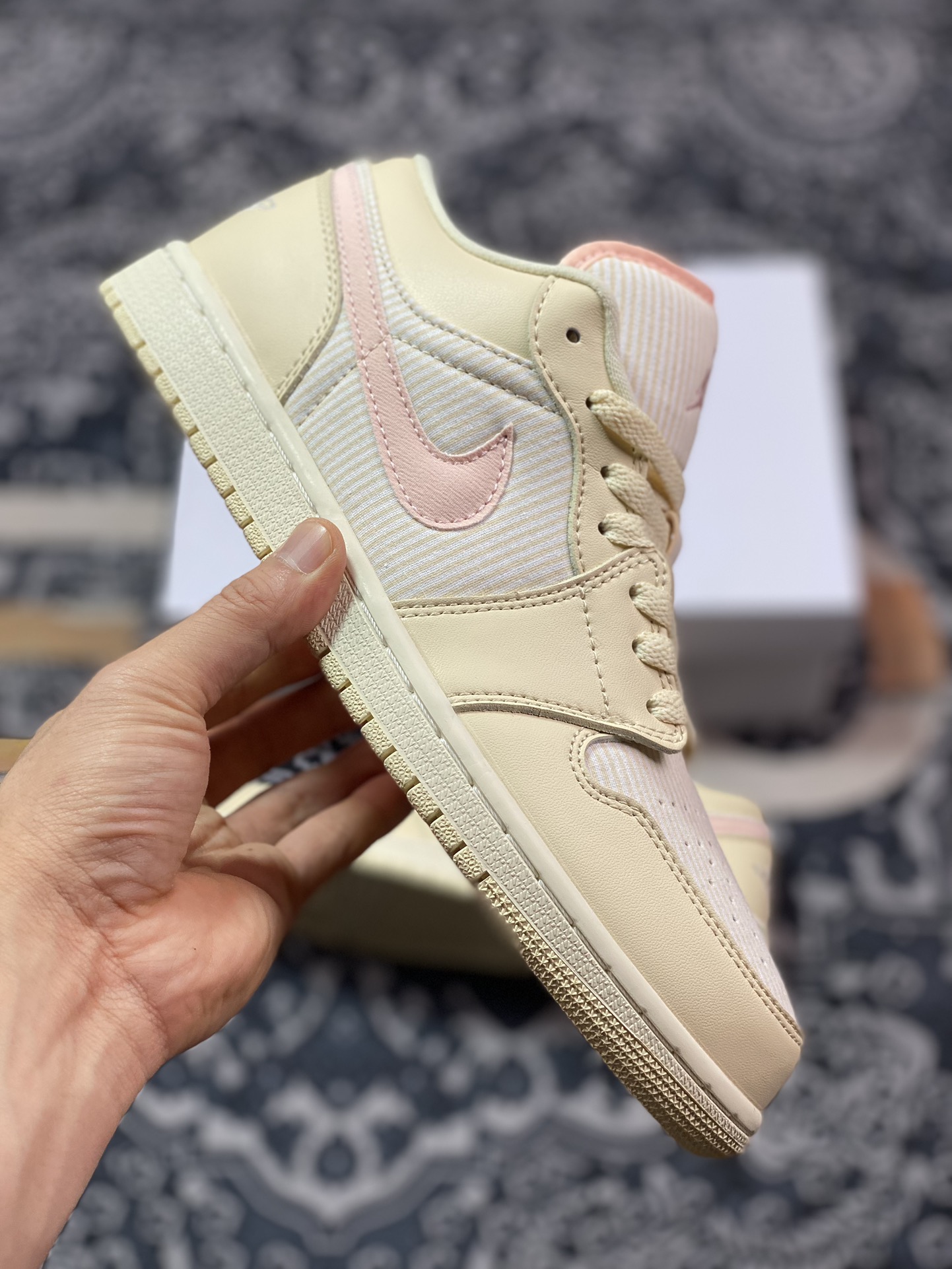 Original Air Jordan 1 Low Beige FQ1925-100