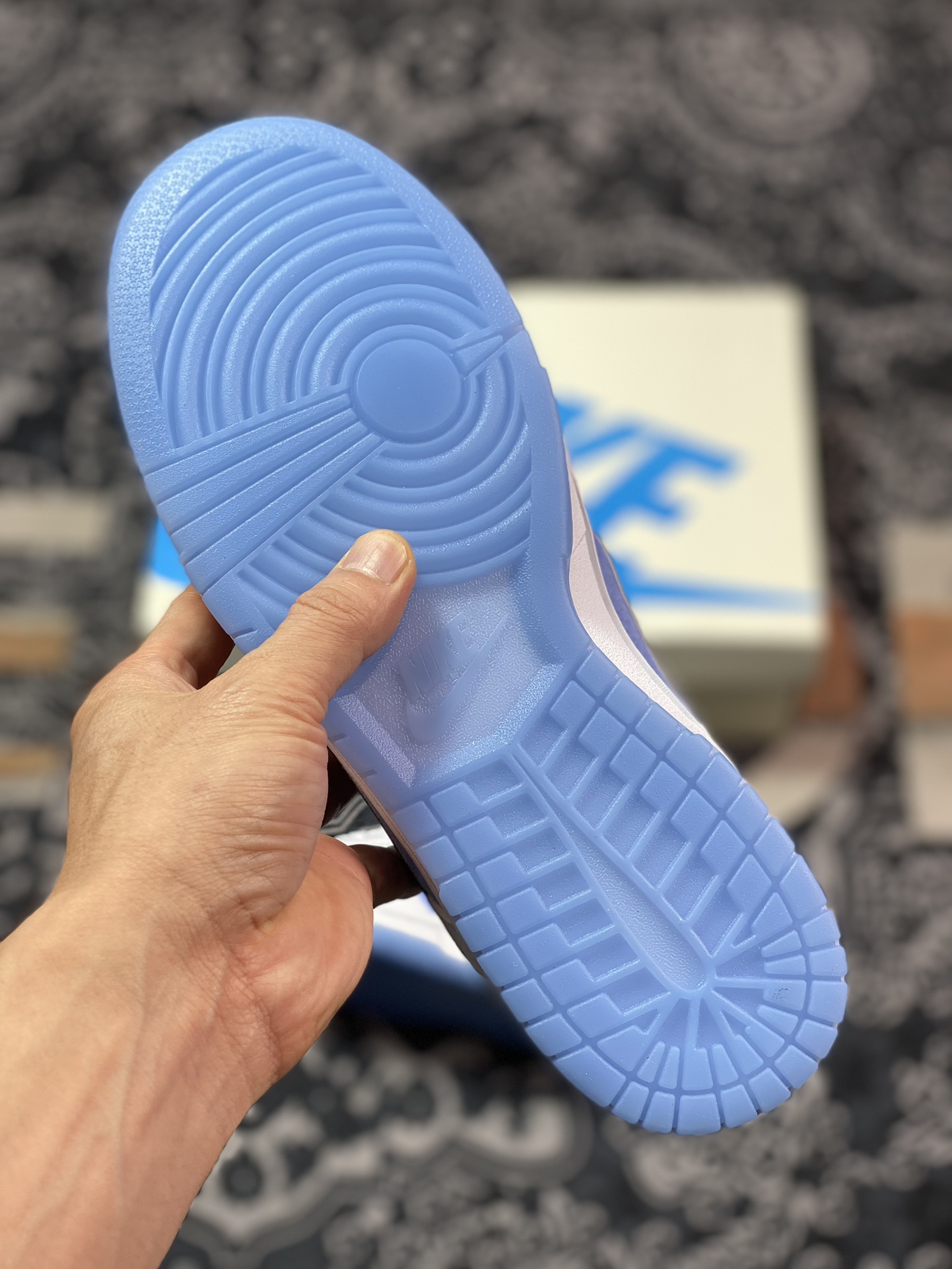 Original level Supreme x Nk SB Dunk Low joint-Royal Blue Anniversary high-end customized low-top casual sneakers JH8039-936