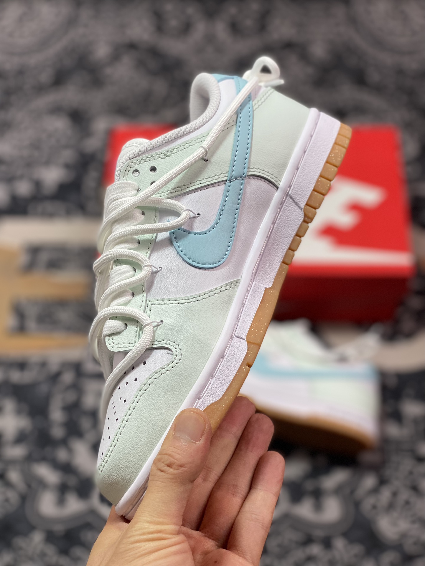 240 原装级别 Nike Dunk Low 气泡海盐 白蓝 FD9922-151