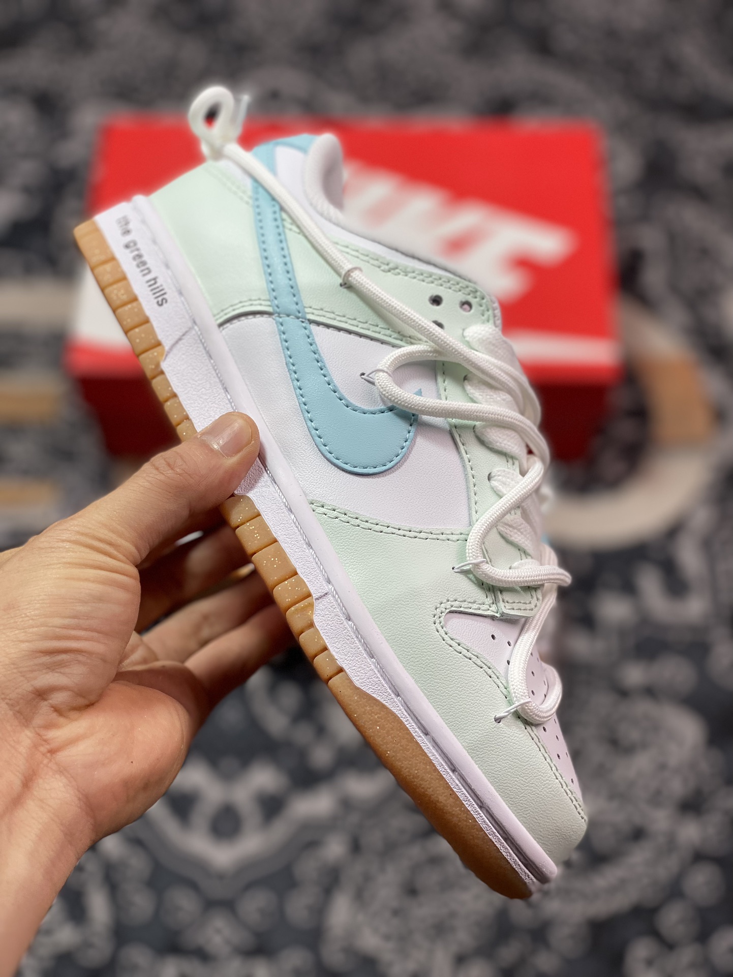 240 原装级别 Nike Dunk Low 气泡海盐 白蓝 FD9922-151