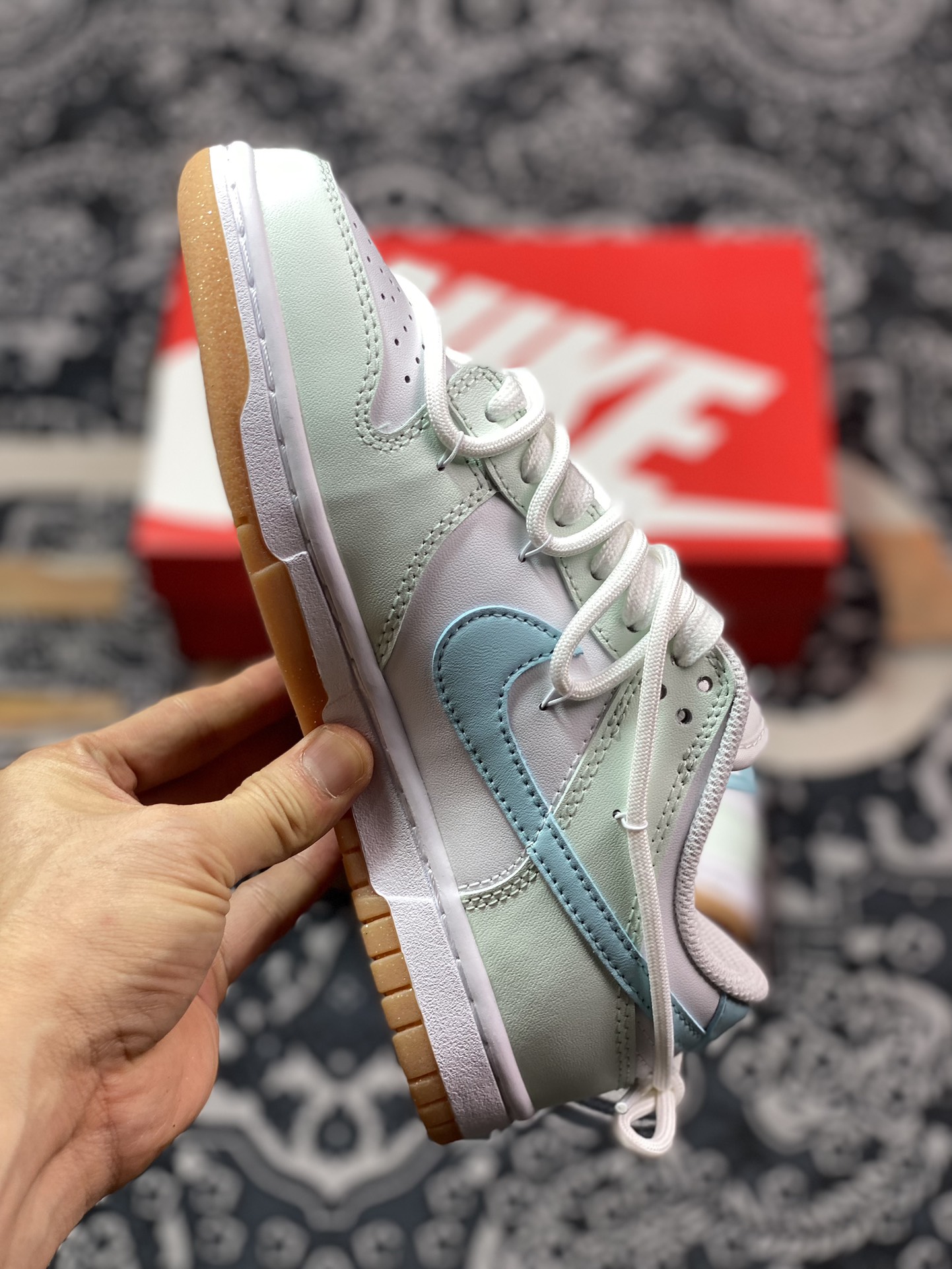 240 原装级别 Nike Dunk Low 气泡海盐 白蓝 FD9922-151