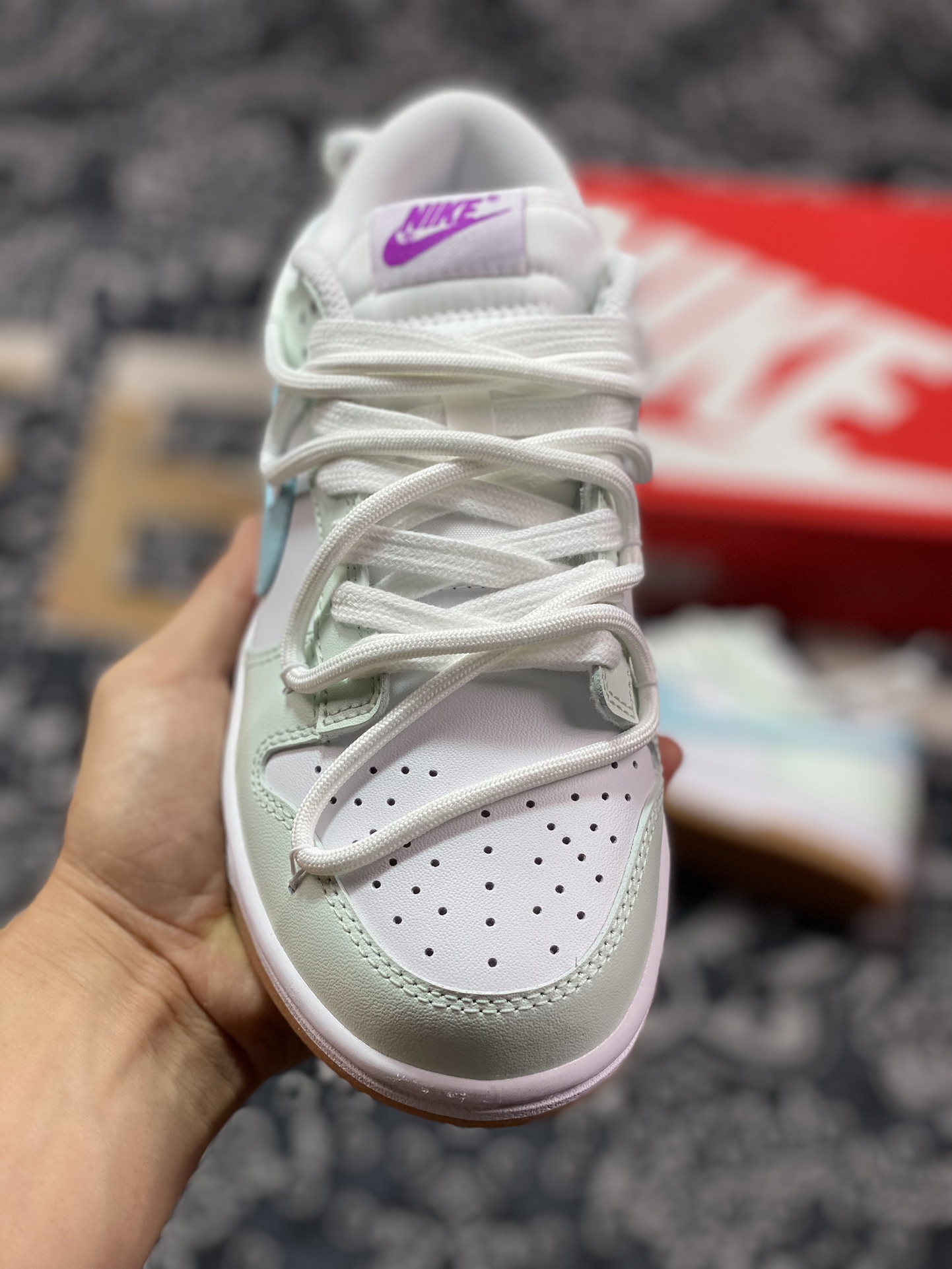 240 原装级别 Nike Dunk Low 气泡海盐 白蓝 FD9922-151