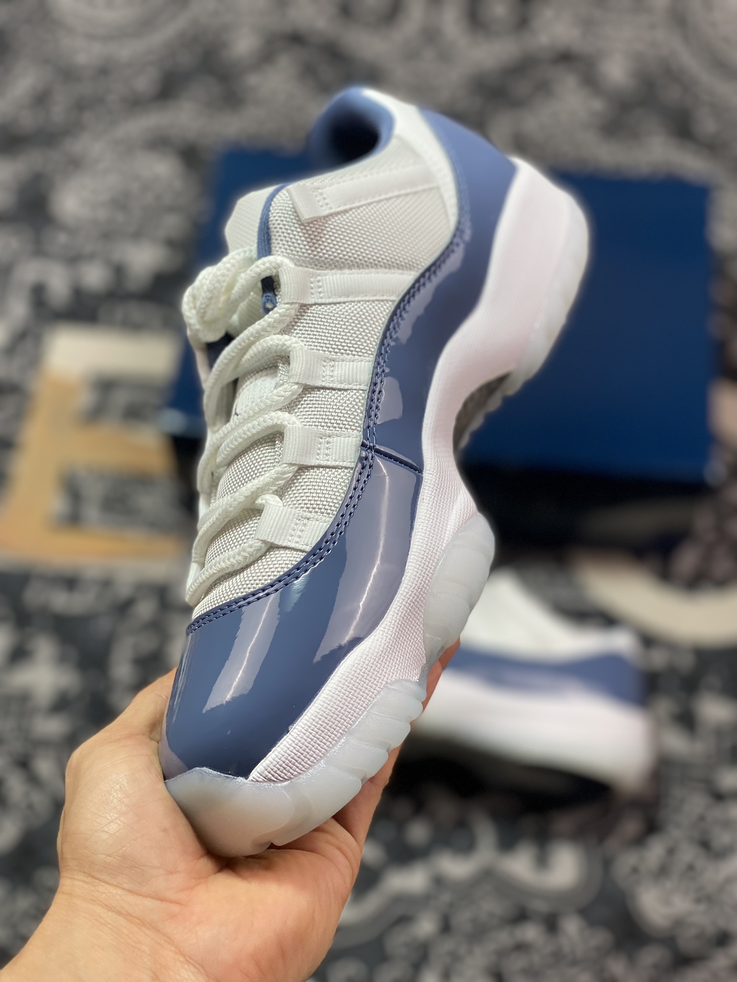 Best Original Y3 Air Jordan 11 Midnight Blue Low Shipping FV5104-104
