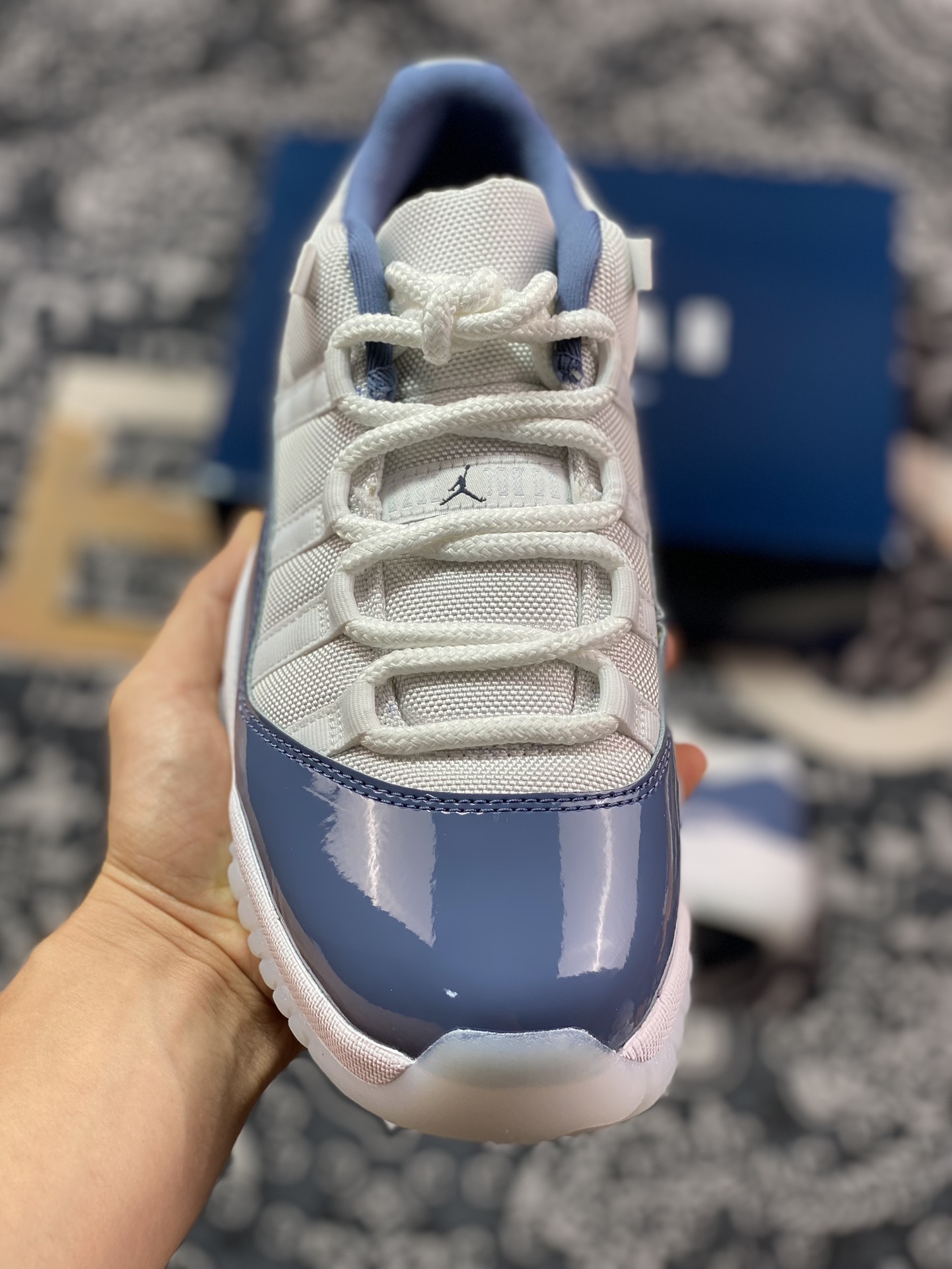 Best Original Y3 Air Jordan 11 Midnight Blue Low Shipping FV5104-104