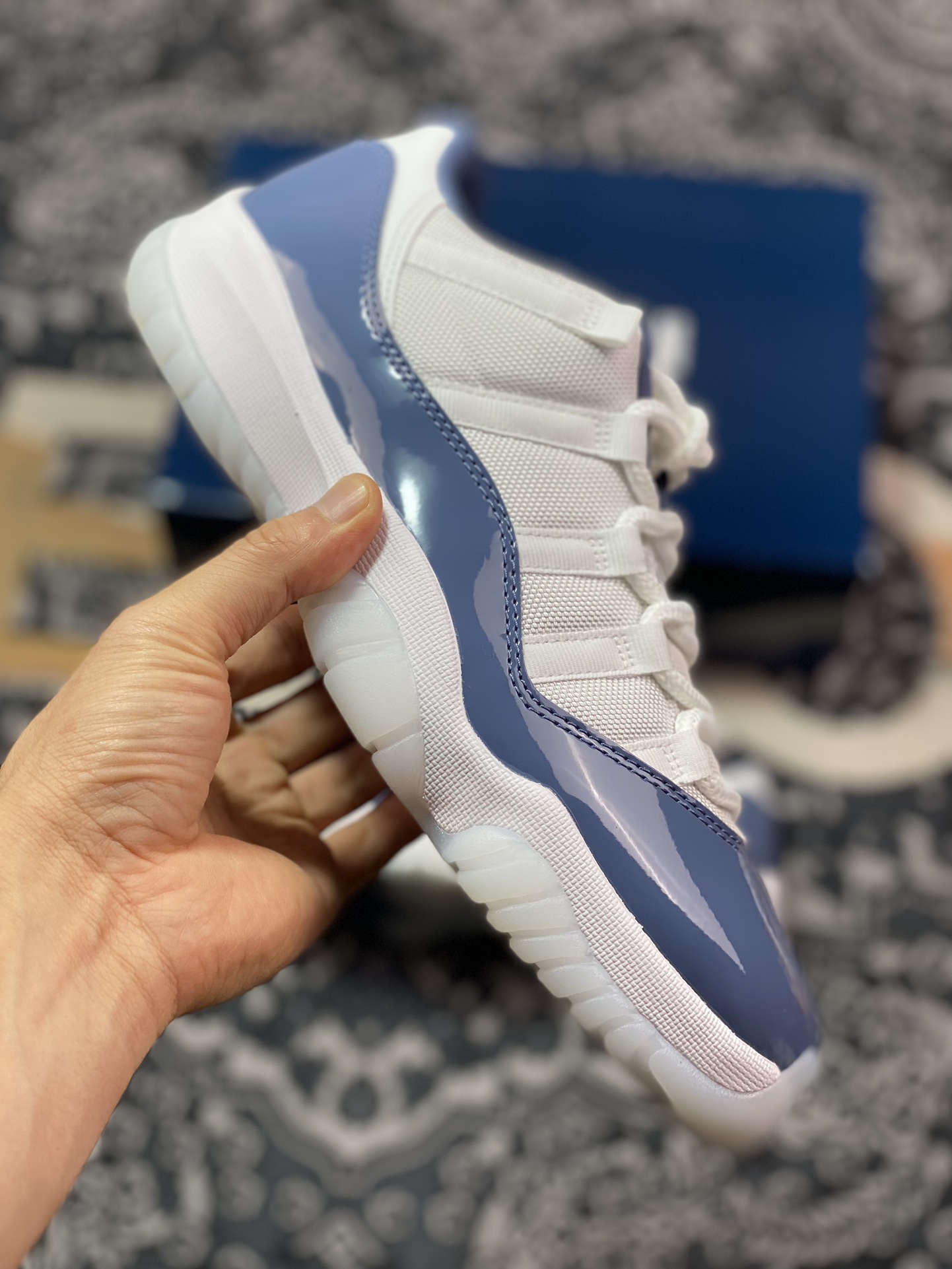 Best Original Y3 Air Jordan 11 Midnight Blue Low Shipping FV5104-104