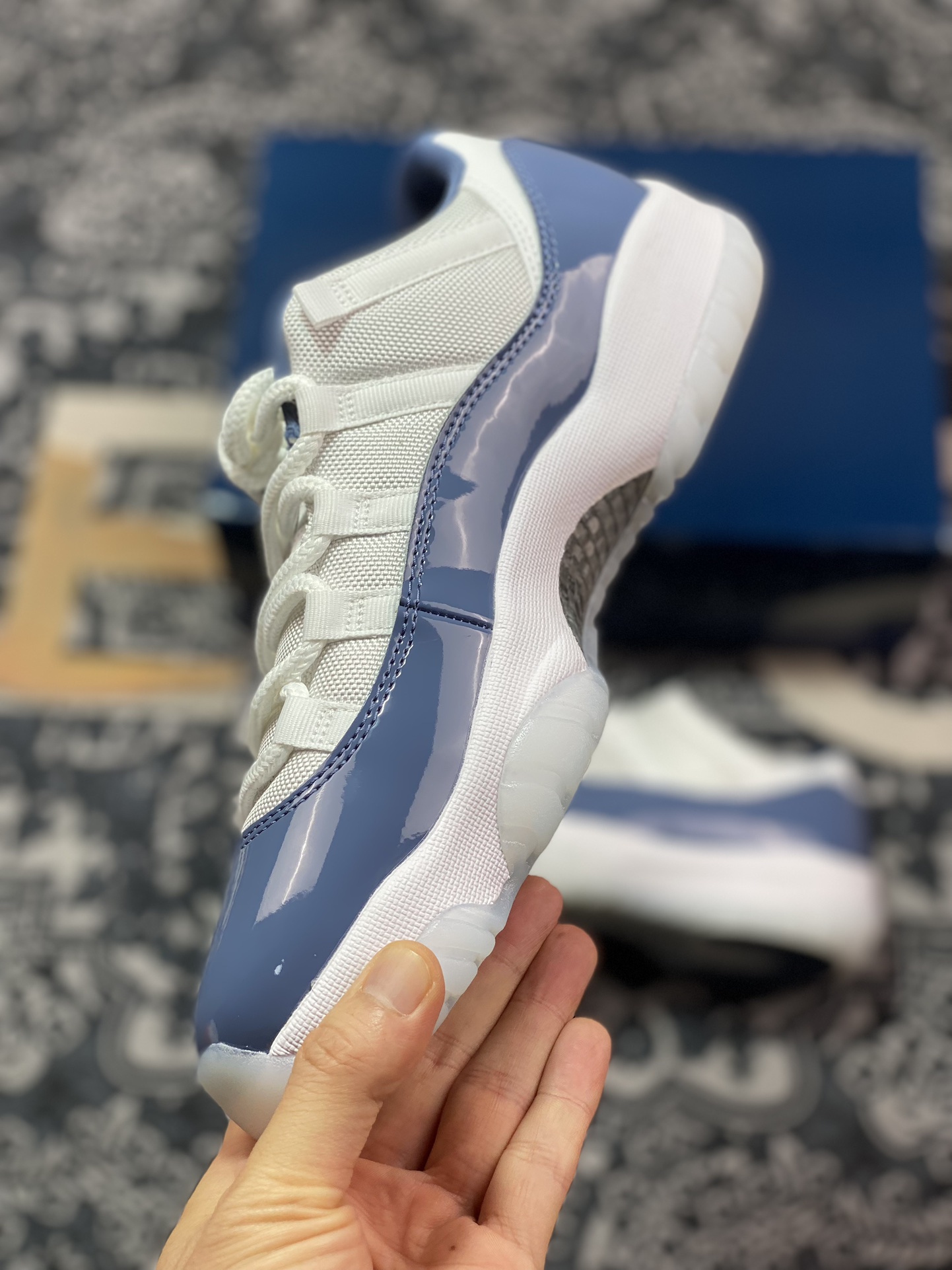 Best Original Y3 Air Jordan 11 Midnight Blue Low Shipping FV5104-104