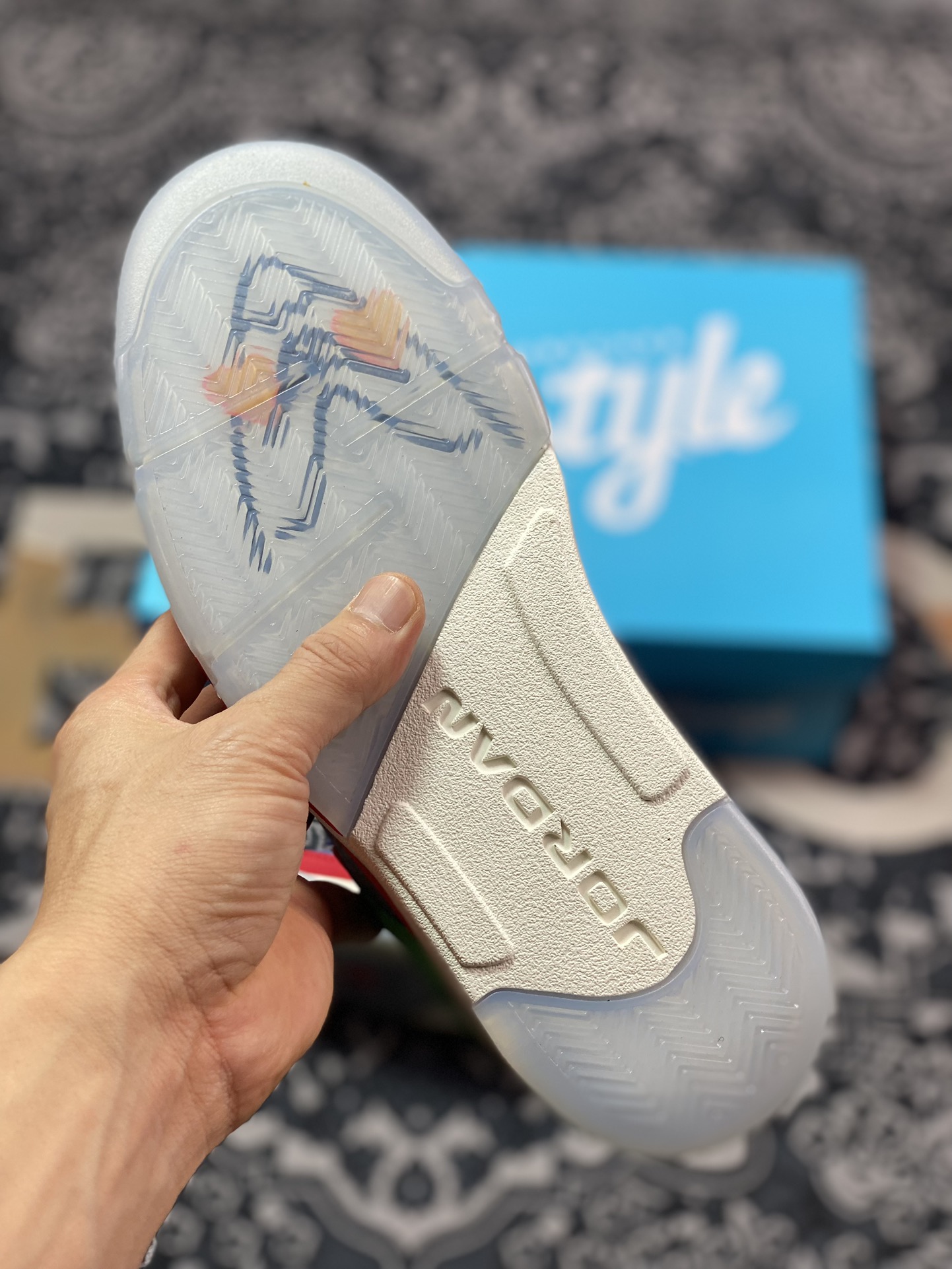 Original Air Jordan 5 Low ”Doernbecher” AJ5 Joe 5 Low Top Charity Foundation Alliance DR6287-486